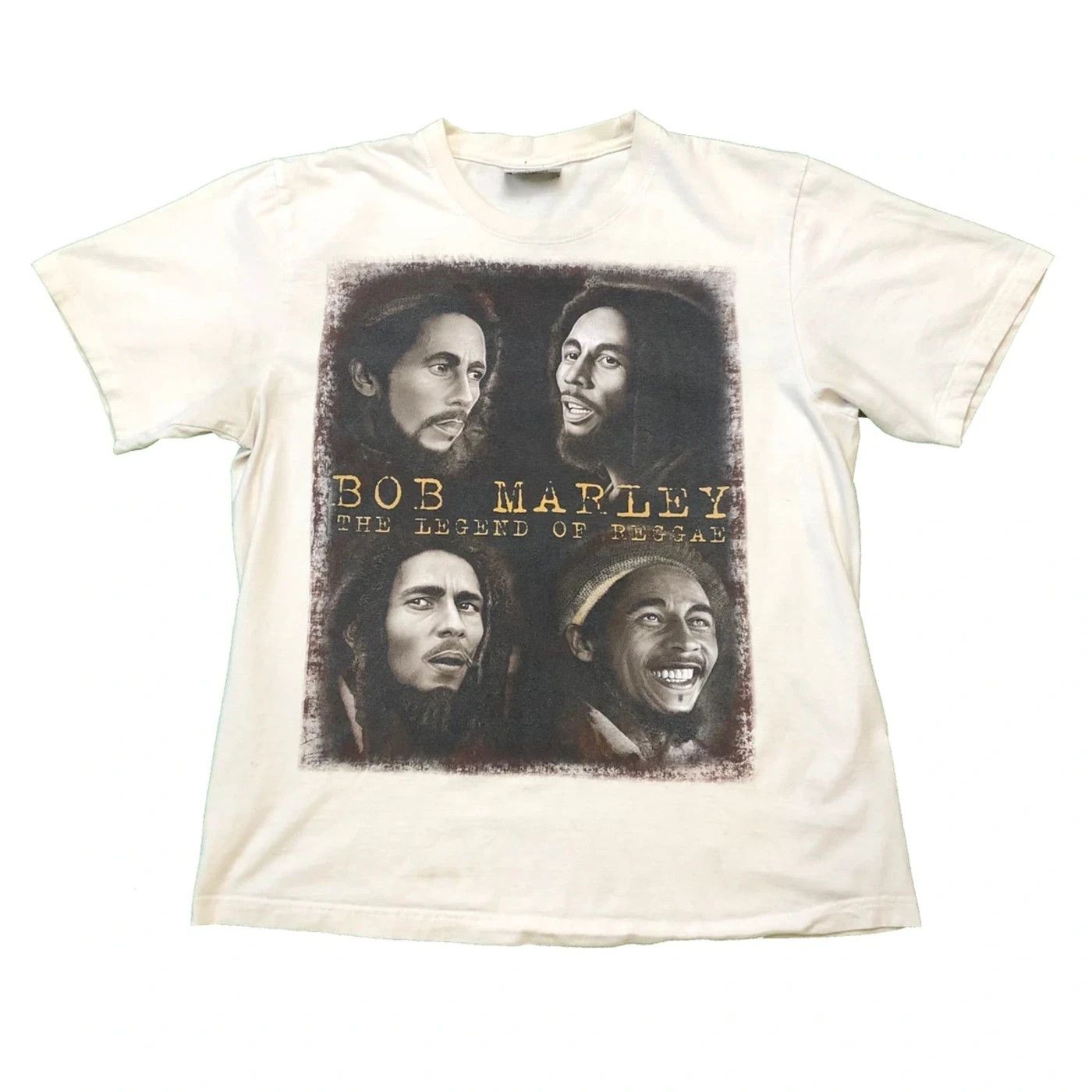Bob Marley Vintage Y2K Bob Marley T Shirt The Legend of Reggae Band Tee Size US M / EU 48-50 / 2 - 1 Thumbnail
