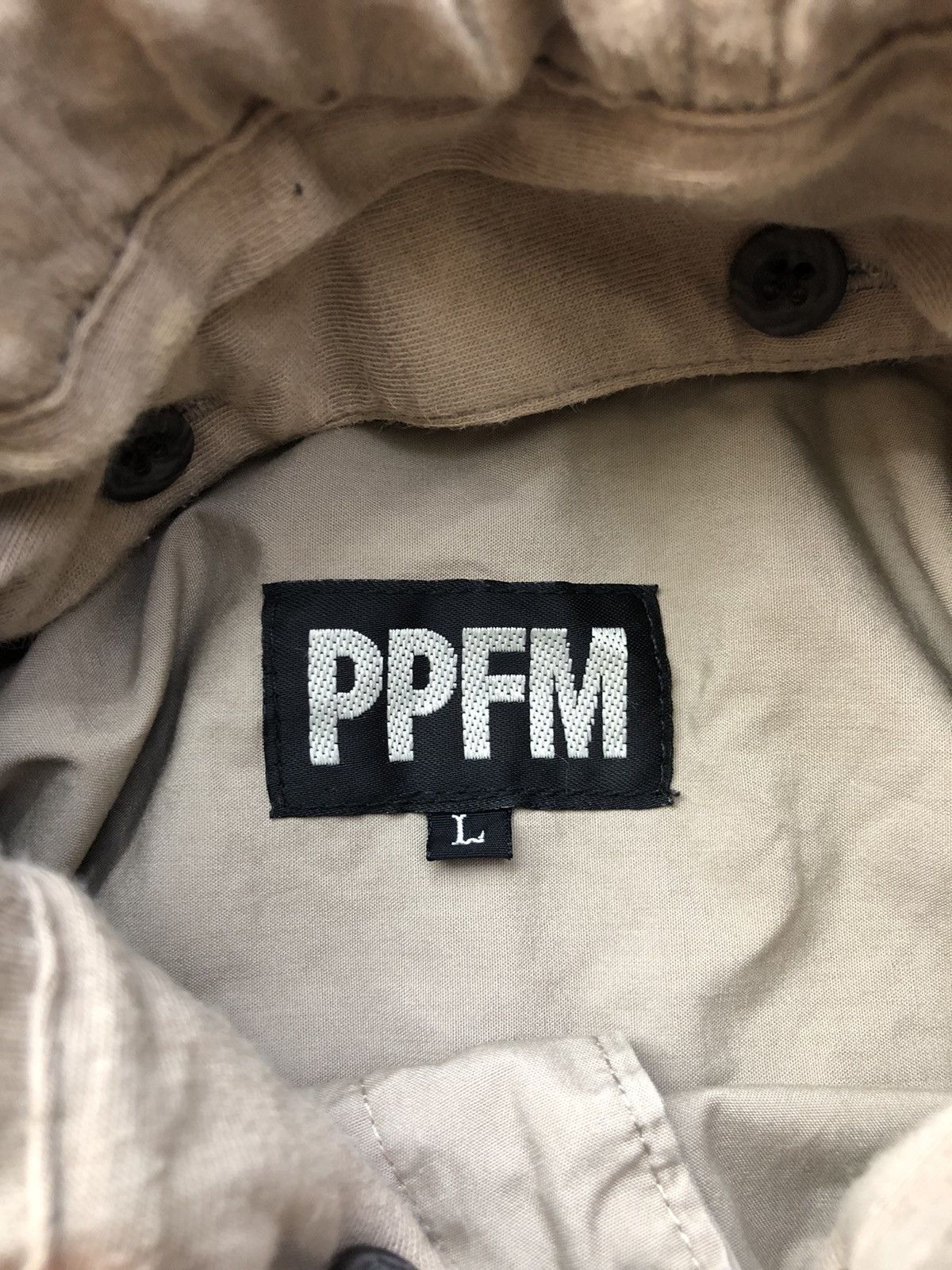 PPFM Vintage PPFM Eastern Rock Utility Button Up Shirt Size US M / EU 48-50 / 2 - 18 Thumbnail