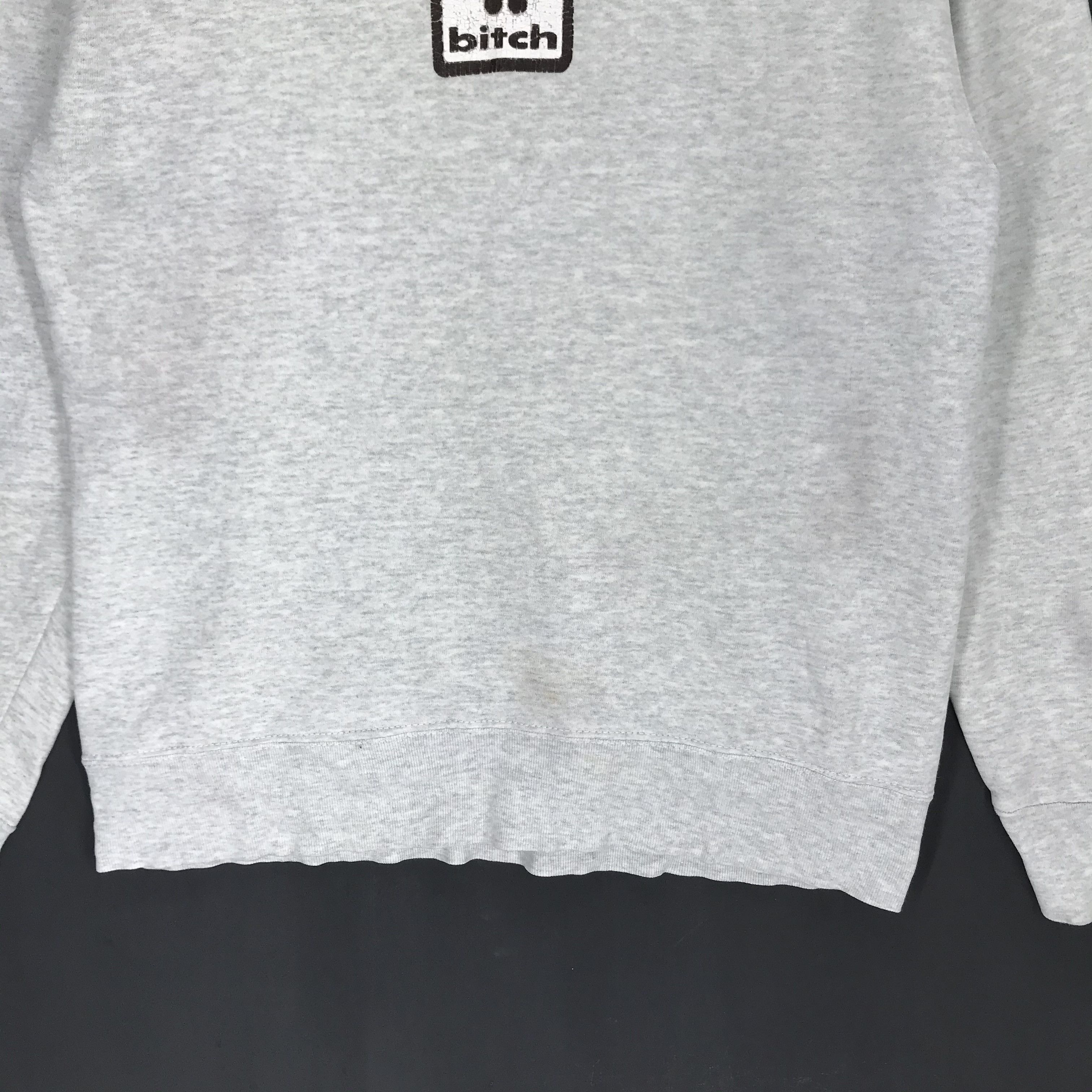 Vintage Vintage Bitch Skateboard Big Logo Sweatshirt #2867-110 Size US S / EU 44-46 / 1 - 4 Thumbnail