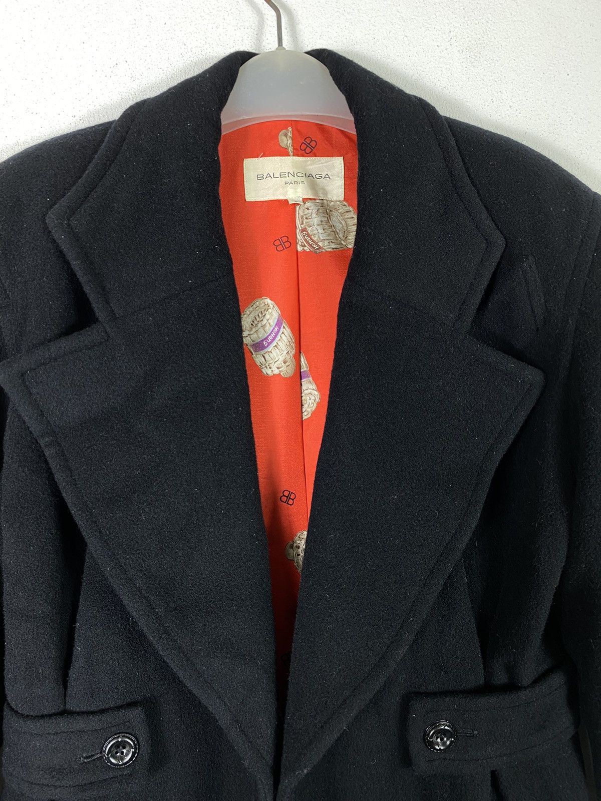 Balenciaga BALENCIAGA LONG COAT NICE DESIGN-GK44 Size US M / EU 48-50 / 2 - 4 Thumbnail