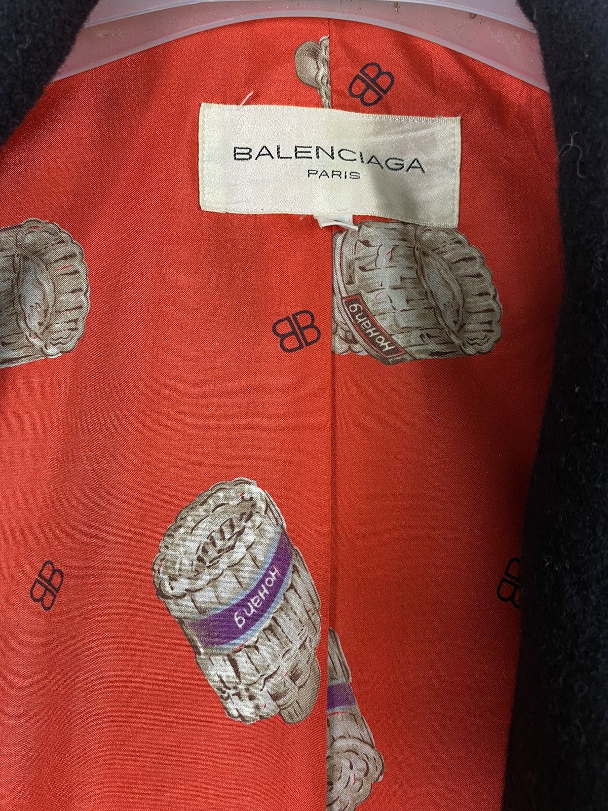 Balenciaga BALENCIAGA LONG COAT NICE DESIGN-GK44 Size US M / EU 48-50 / 2 - 16 Thumbnail