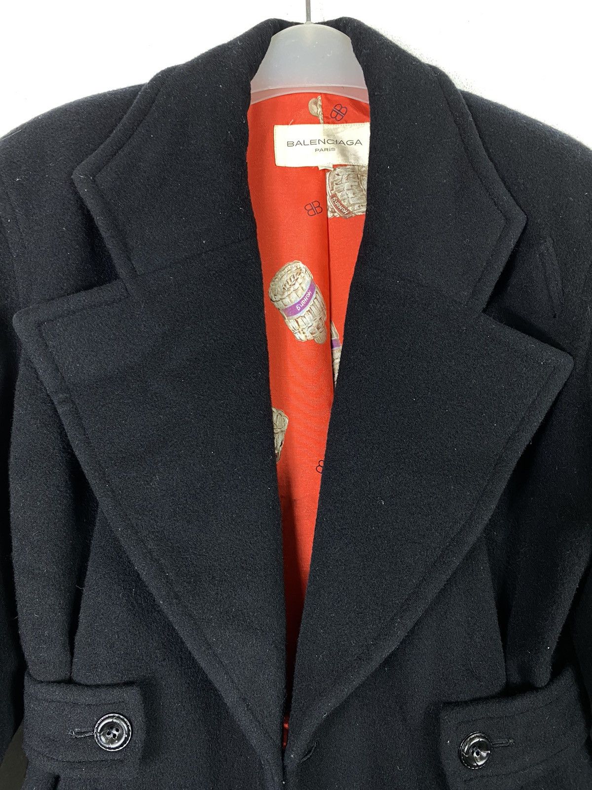 Balenciaga BALENCIAGA LONG COAT NICE DESIGN-GK44 Size US M / EU 48-50 / 2 - 15 Thumbnail