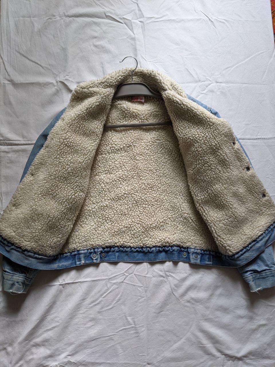 Levi's × Vintage VTG Levi's Sherpa jaket 80's RARE made in USA Size US M / EU 48-50 / 2 - 5 Thumbnail