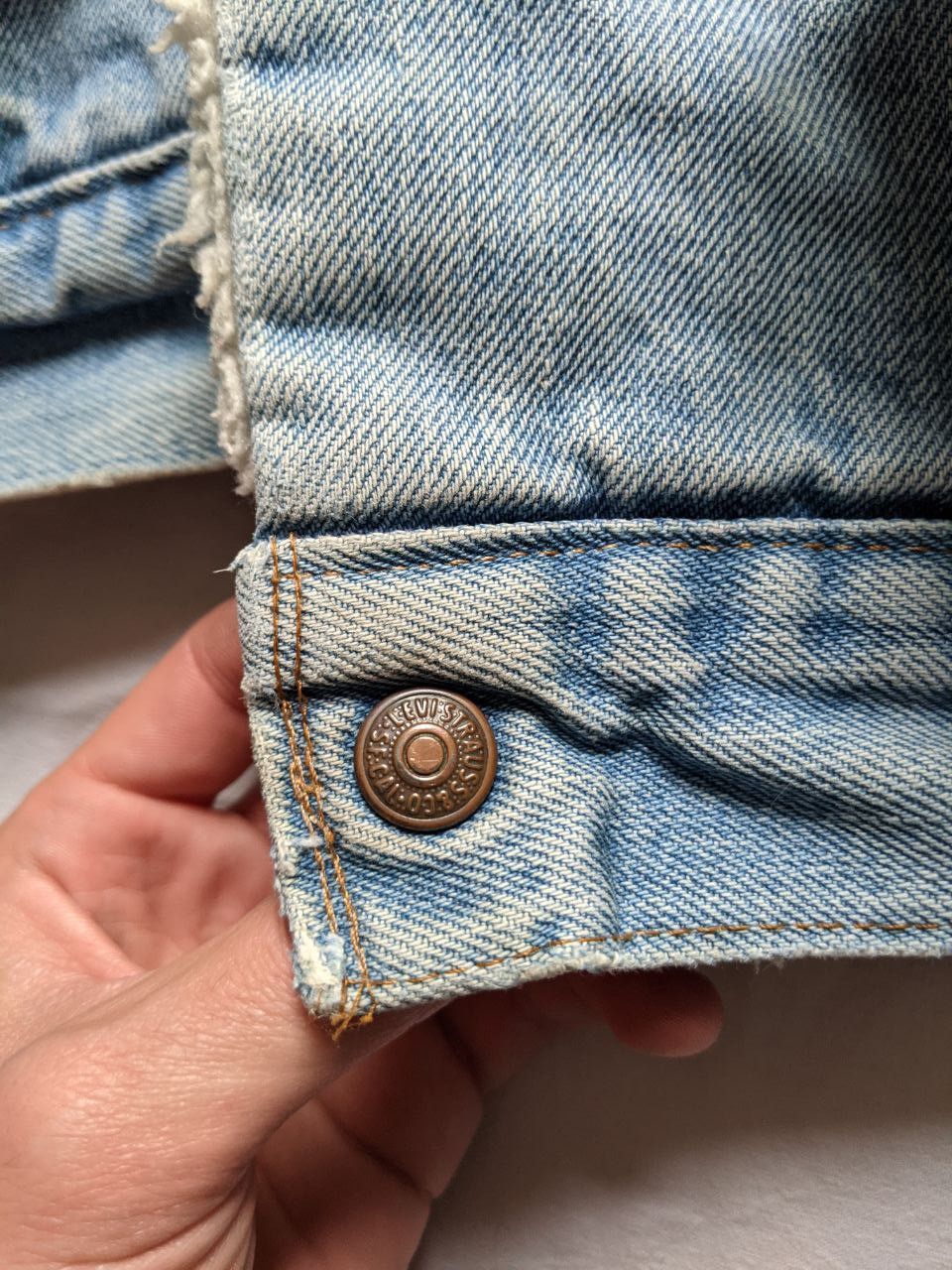 Levi's × Vintage VTG Levi's Sherpa jaket 80's RARE made in USA Size US M / EU 48-50 / 2 - 7 Thumbnail