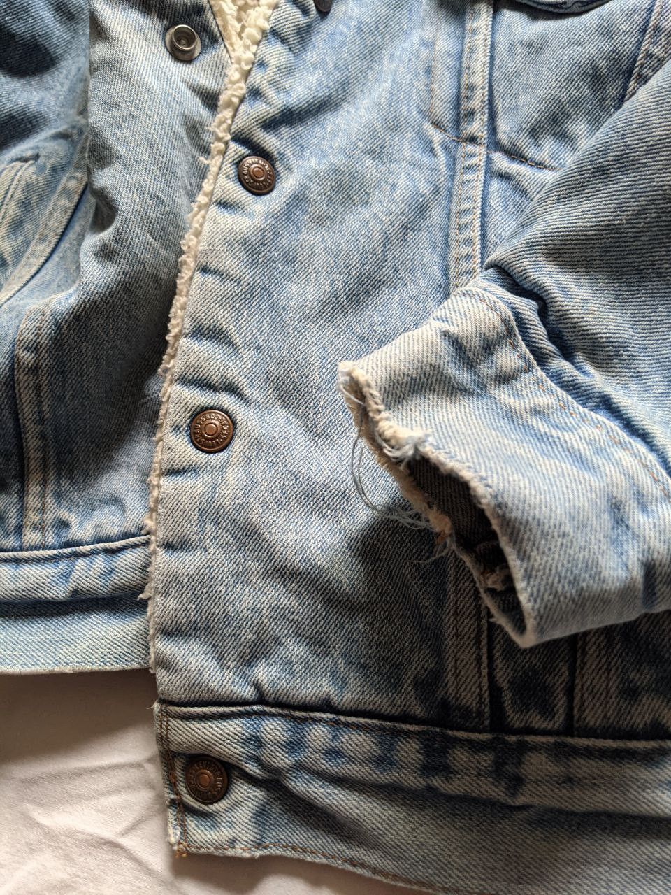 Levi's × Vintage VTG Levi's Sherpa jaket 80's RARE made in USA Size US M / EU 48-50 / 2 - 6 Thumbnail
