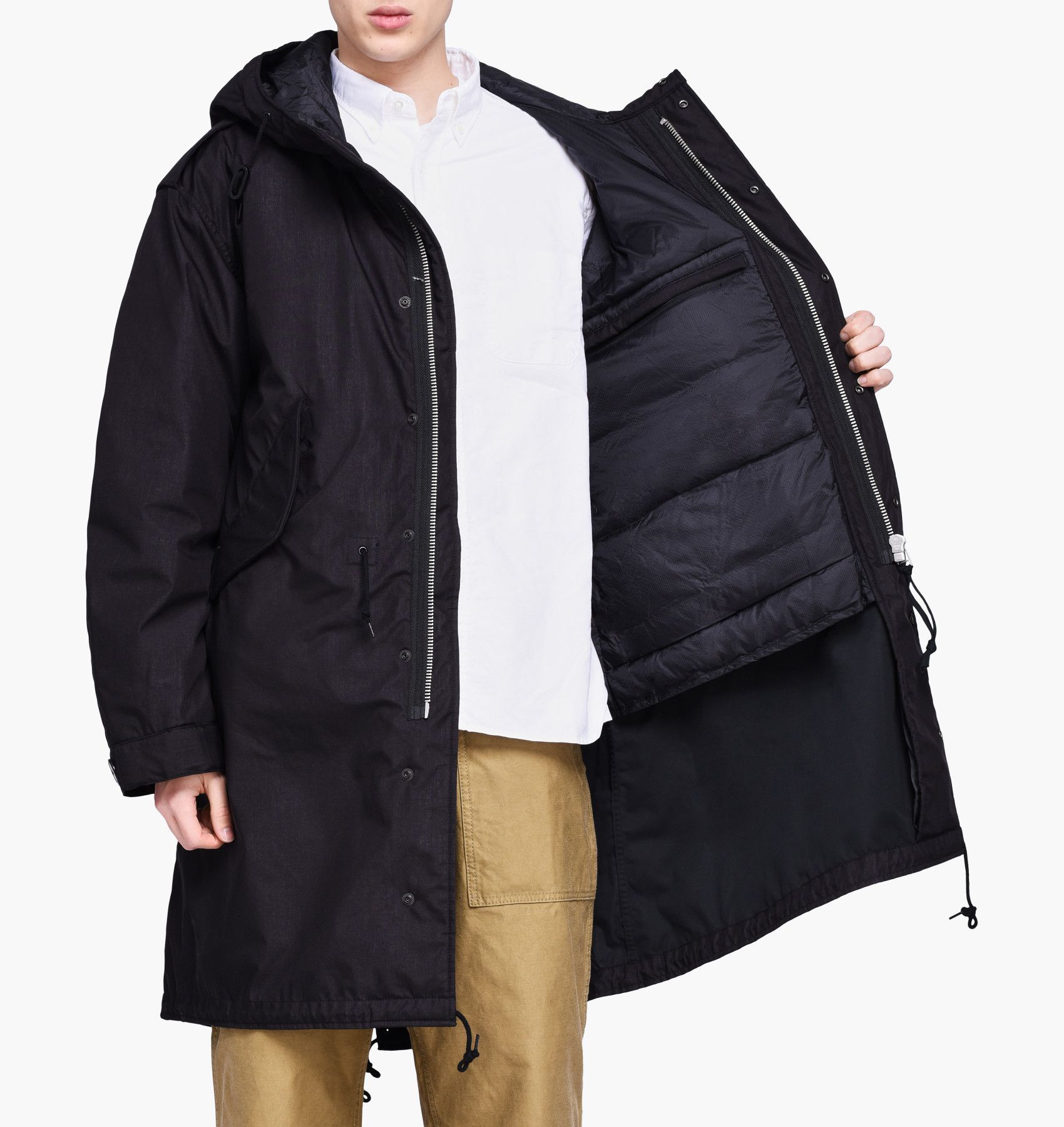 Beams Plus Beams Plus Black M-51 Down Parka Size US XL / EU 56 / 4 - 7 Thumbnail