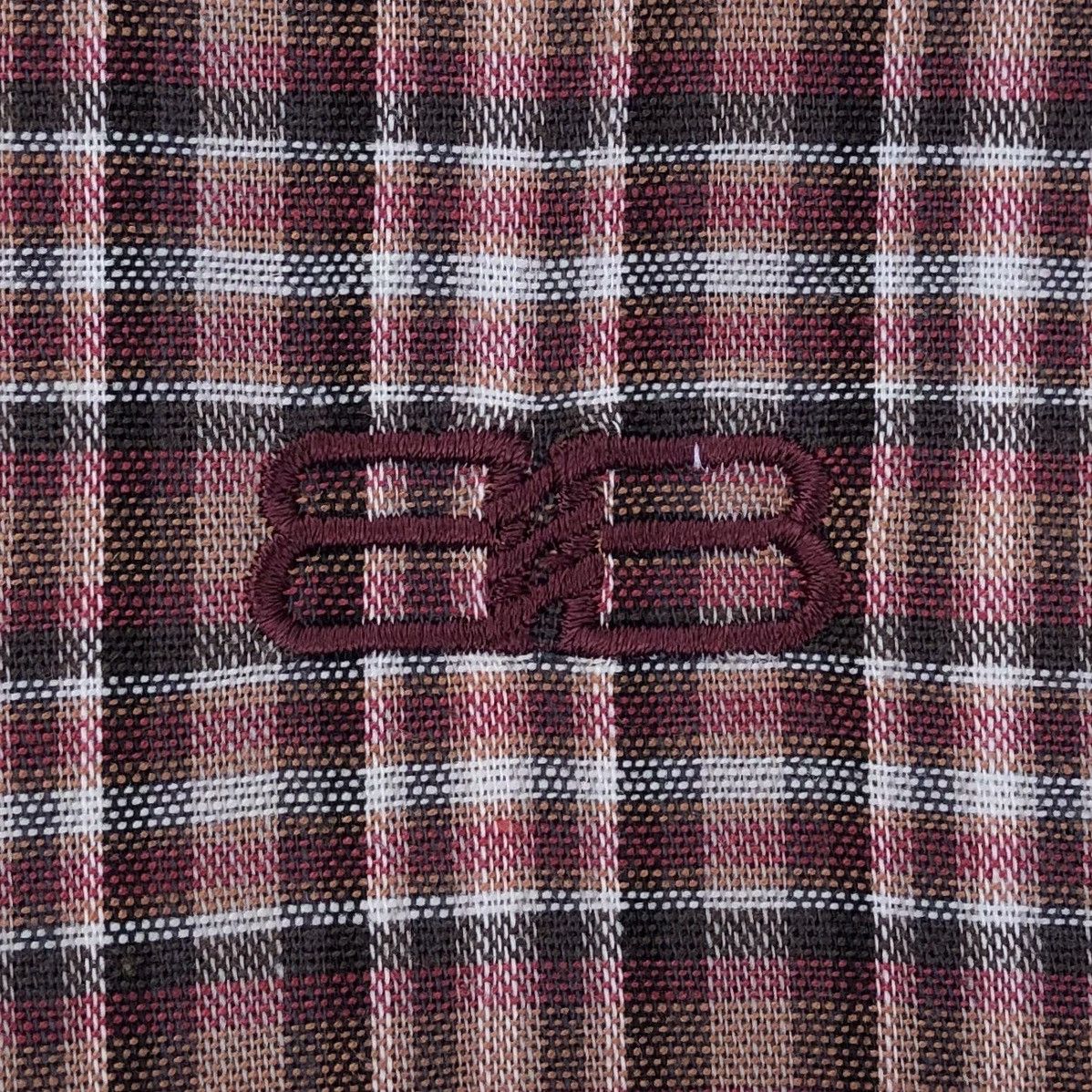 Balenciaga Balenciaga Paris Embroidery Logo Checked Bomber Jacket Size US L / EU 52-54 / 3 - 7 Thumbnail