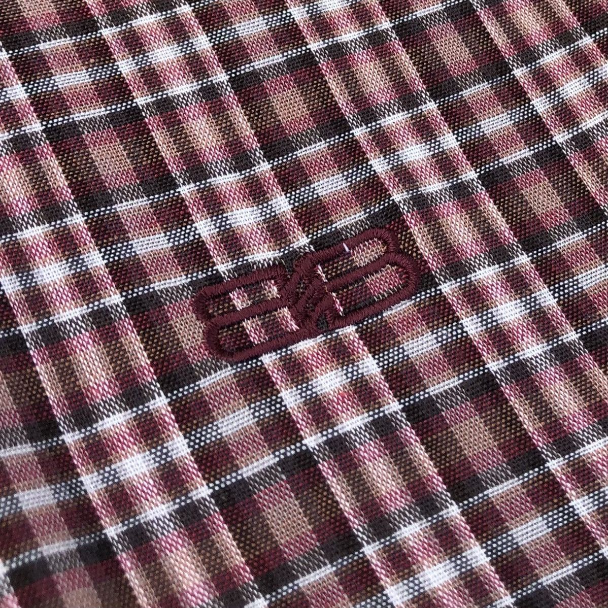 Balenciaga Balenciaga Paris Embroidery Logo Checked Bomber Jacket Size US L / EU 52-54 / 3 - 6 Thumbnail