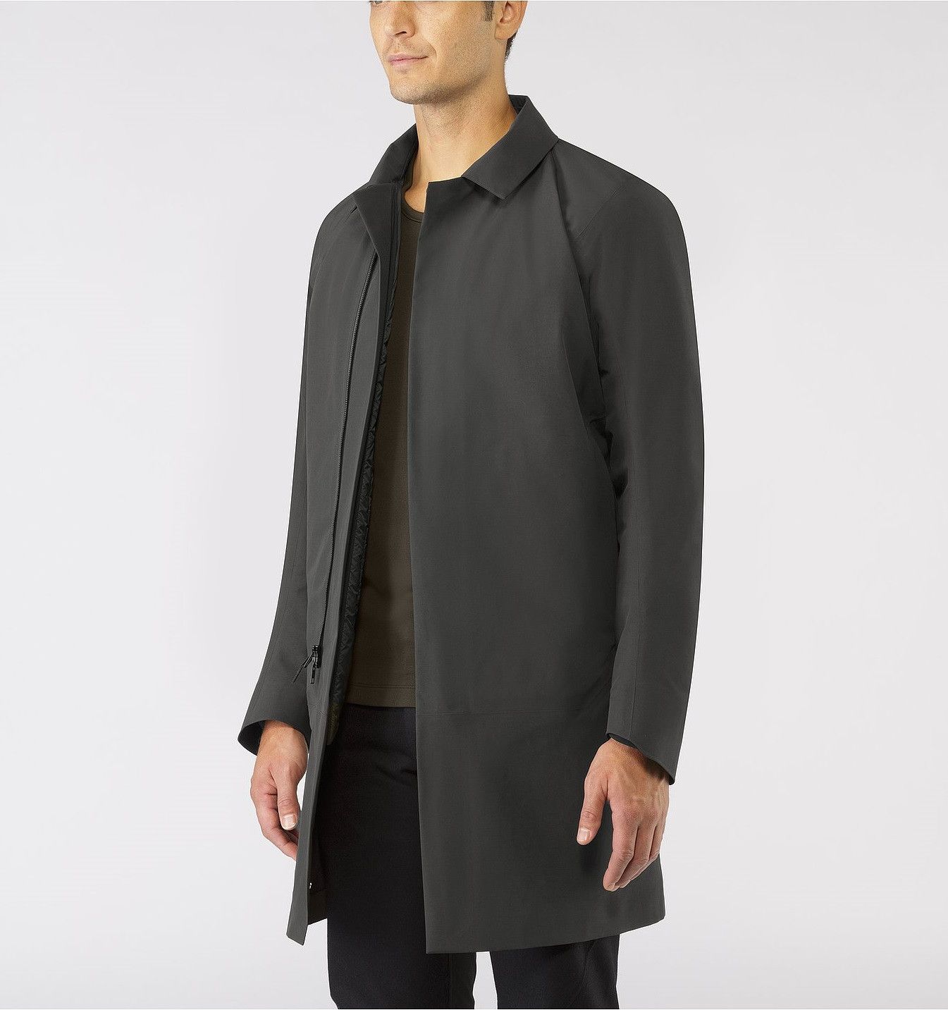 image of Arcteryx Veilance Veilance Galvanic Is Coat - Soot Grey, Men's (Size XS)