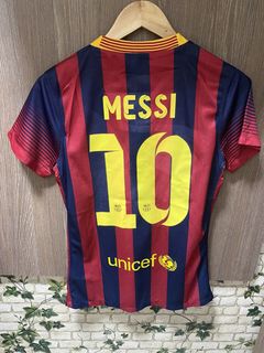 Barcelona Messi #10 Retro Jersey Home 2014/15