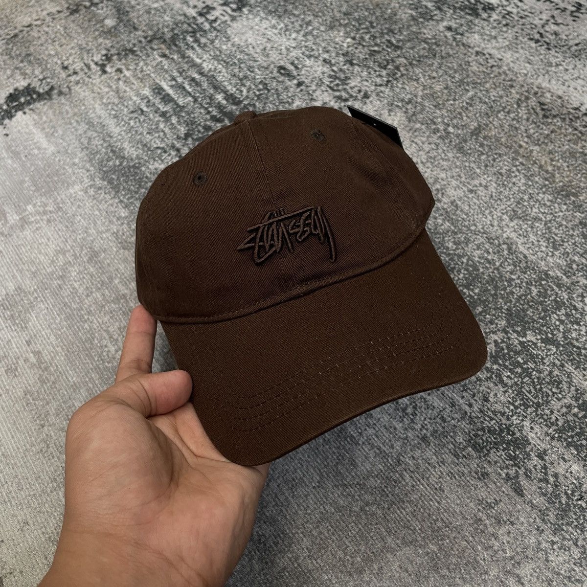 Streetwear × Stussy Stussy Cap Low pro // Coffee | Grailed