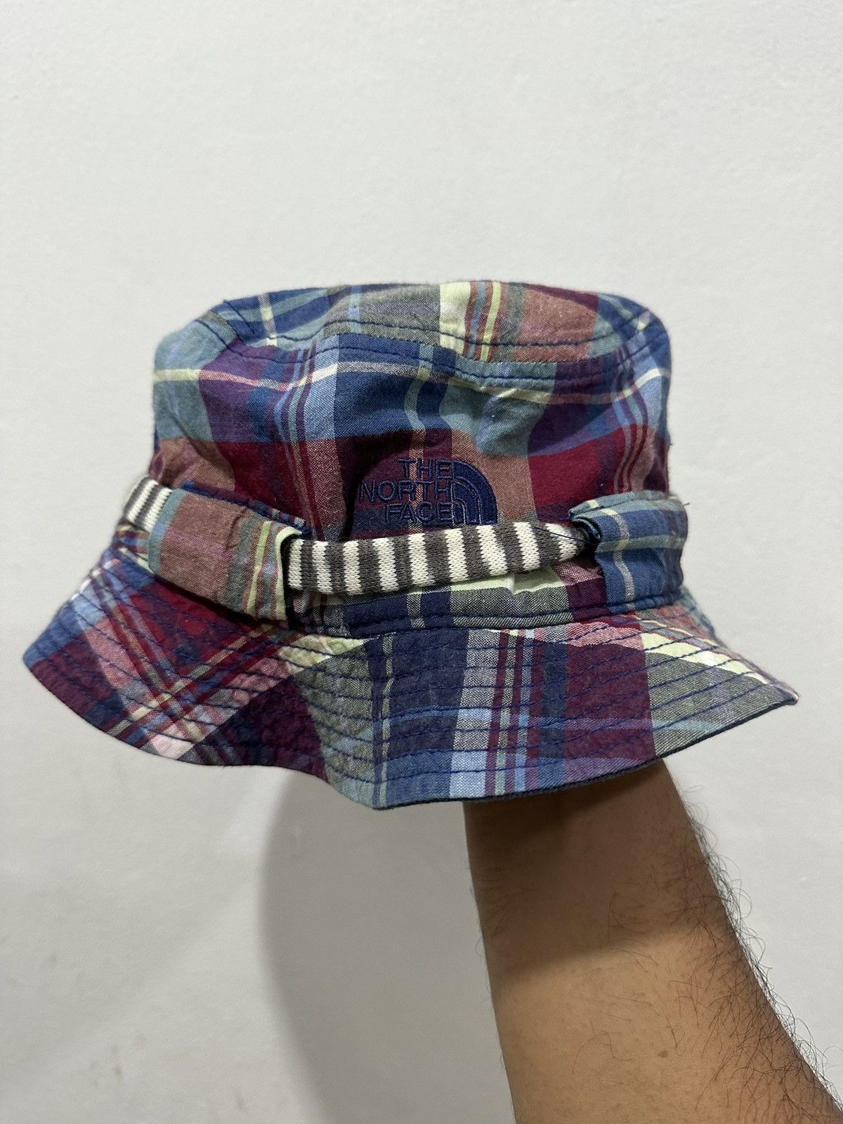 image of Chums Plaid Outdoor Bucket Hat, Men's