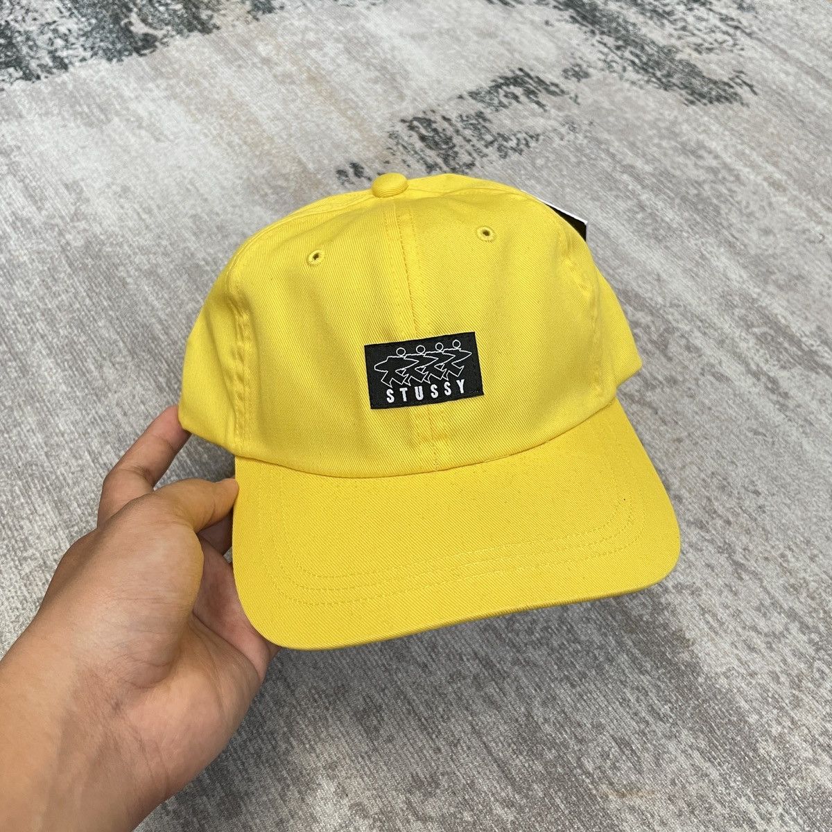 stussy-stussy-surfman-cap-hat-yellow-grailed