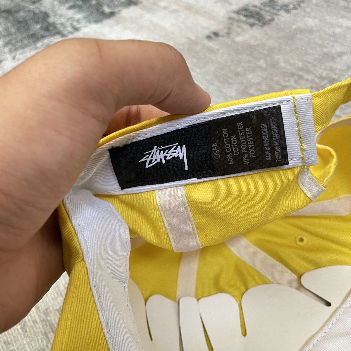 Stussy Stussy Surfman Cap Hat // Yellow Size ONE SIZE - 5 Thumbnail