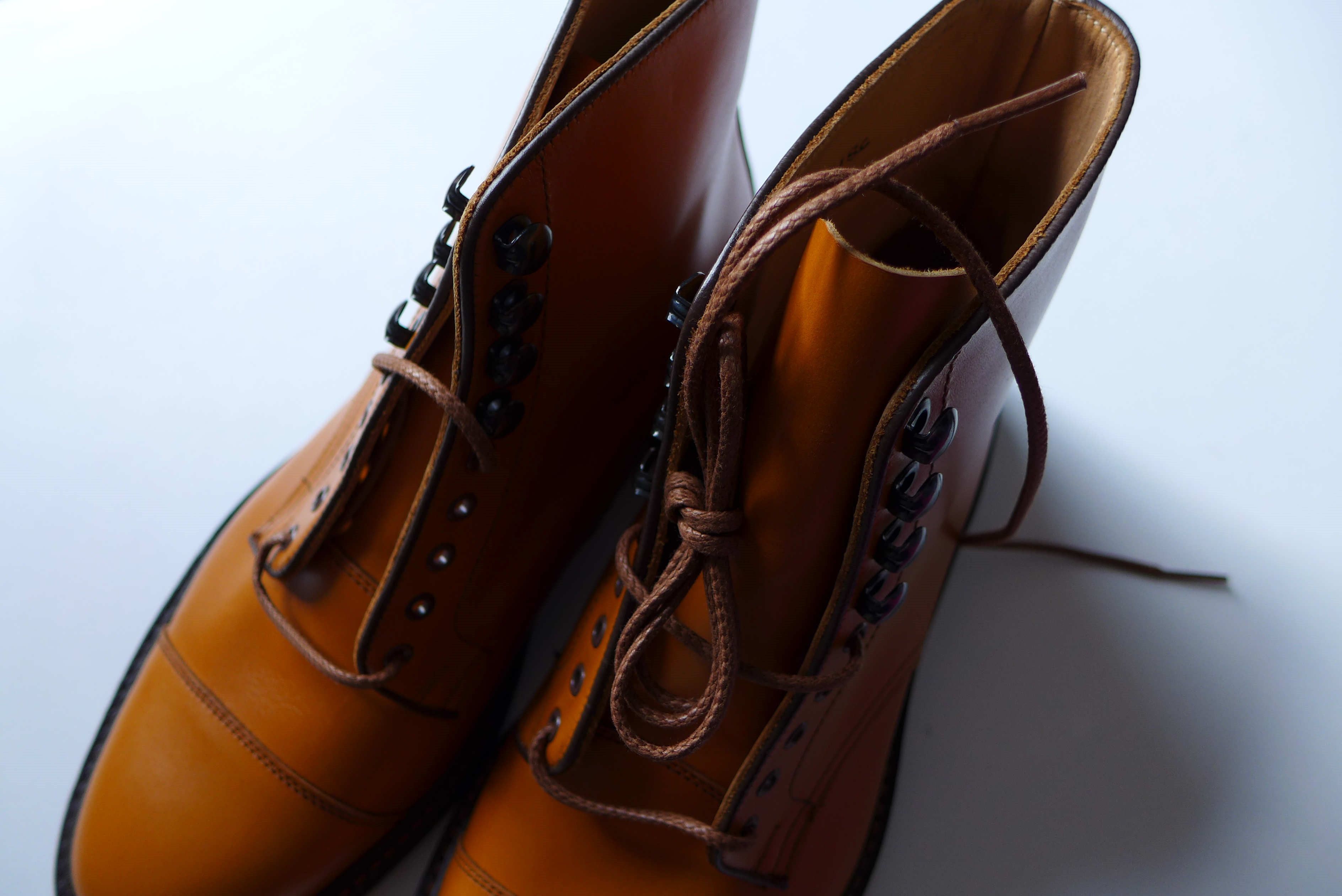 Tricker's Tricker's Scott Boots - Acorn Antique Calf Leather Size US 8 / EU 41 - 3 Thumbnail