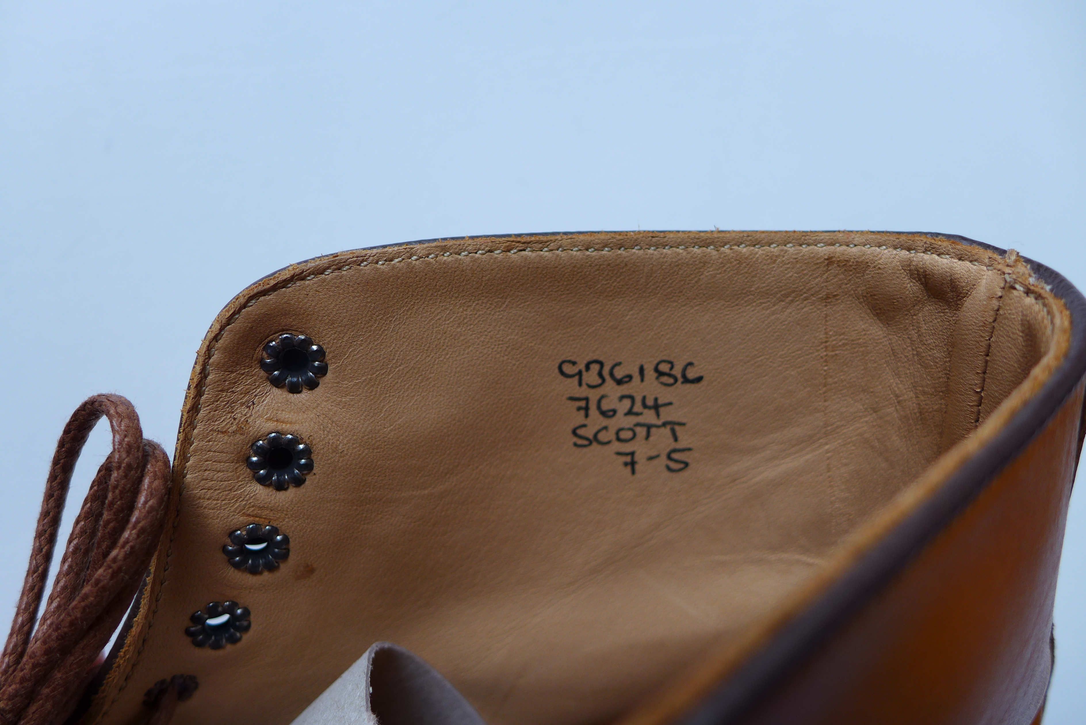 Tricker's Tricker's Scott Boots - Acorn Antique Calf Leather Size US 8 / EU 41 - 10 Thumbnail