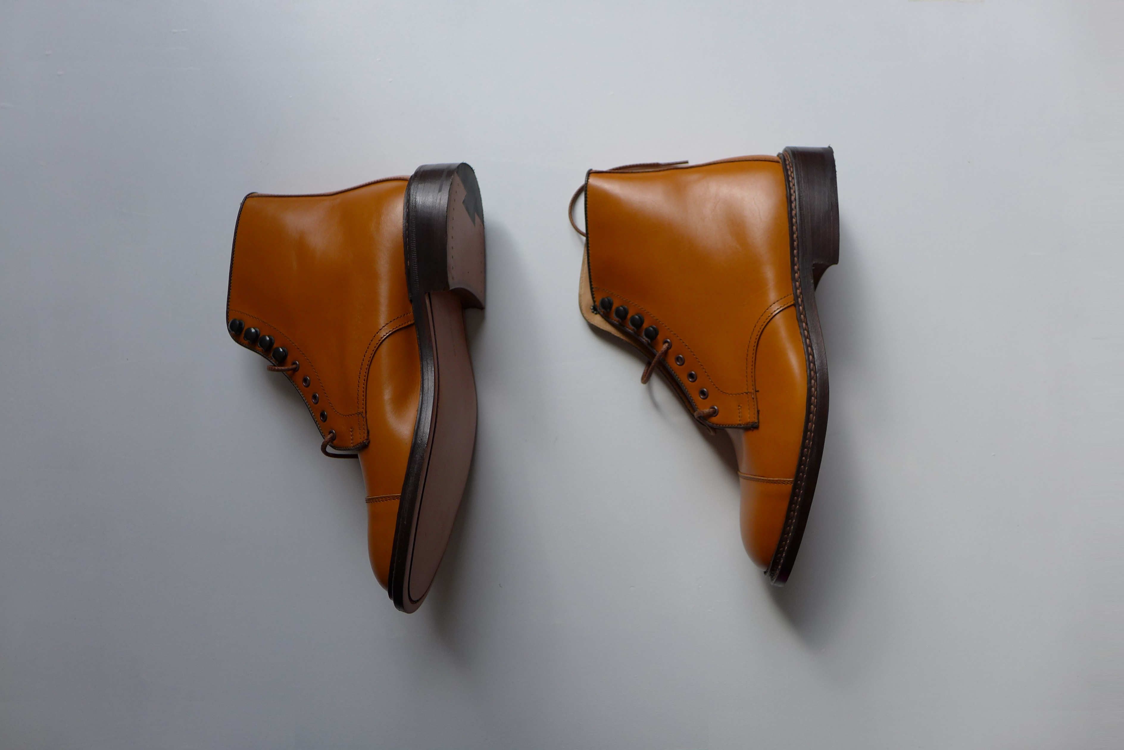 Tricker's Tricker's Scott Boots - Acorn Antique Calf Leather Size US 8 / EU 41 - 4 Thumbnail