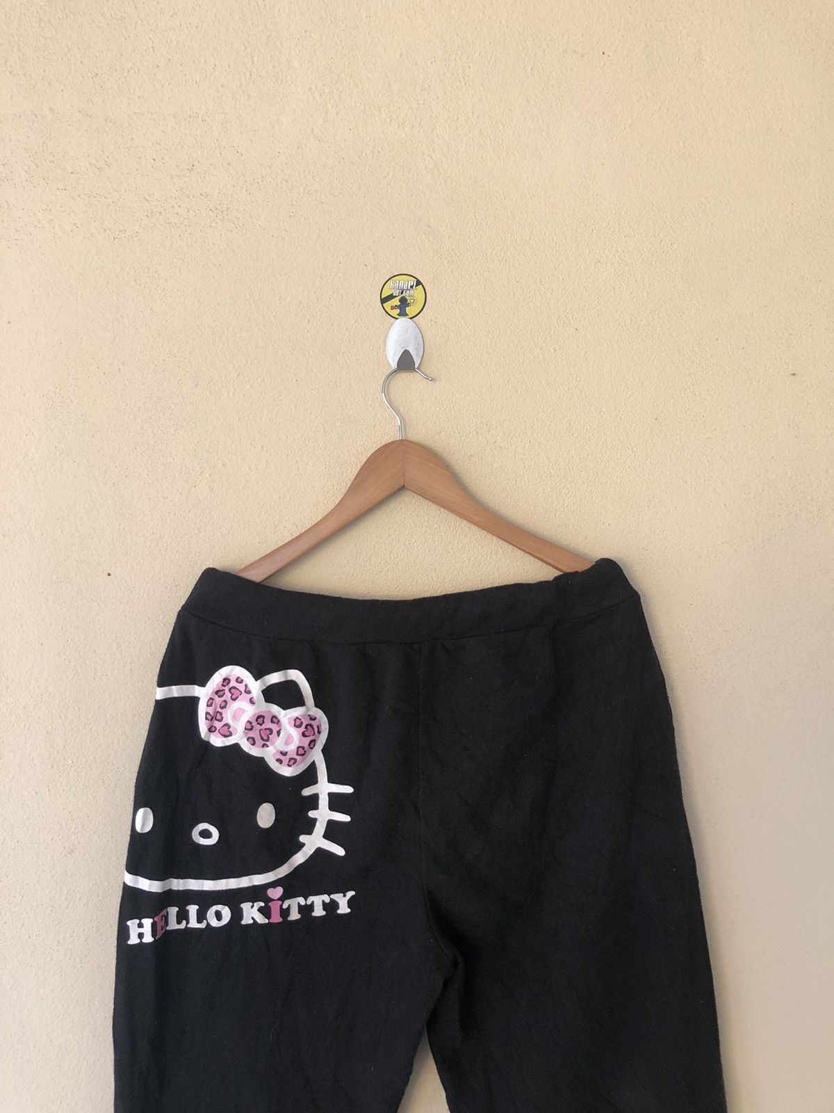 Anime 33-36 Hello Kitty Black Sweatpants Size US 34 / EU 50 - 4 Thumbnail