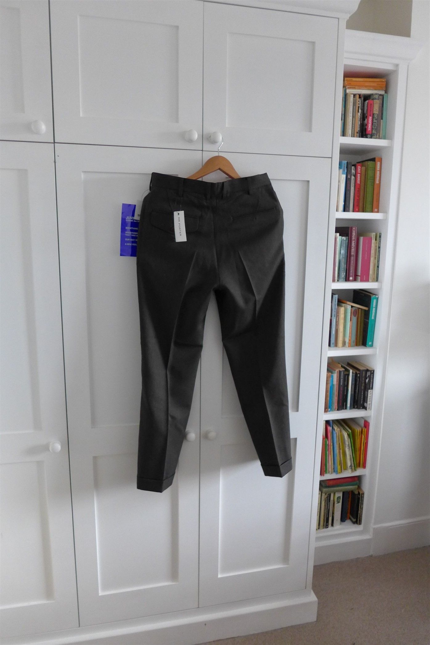 Junya Watanabe Junya FW19 Tapered Trousers - Brown Hopsack Wool Size US 30 / EU 46 - 7 Thumbnail