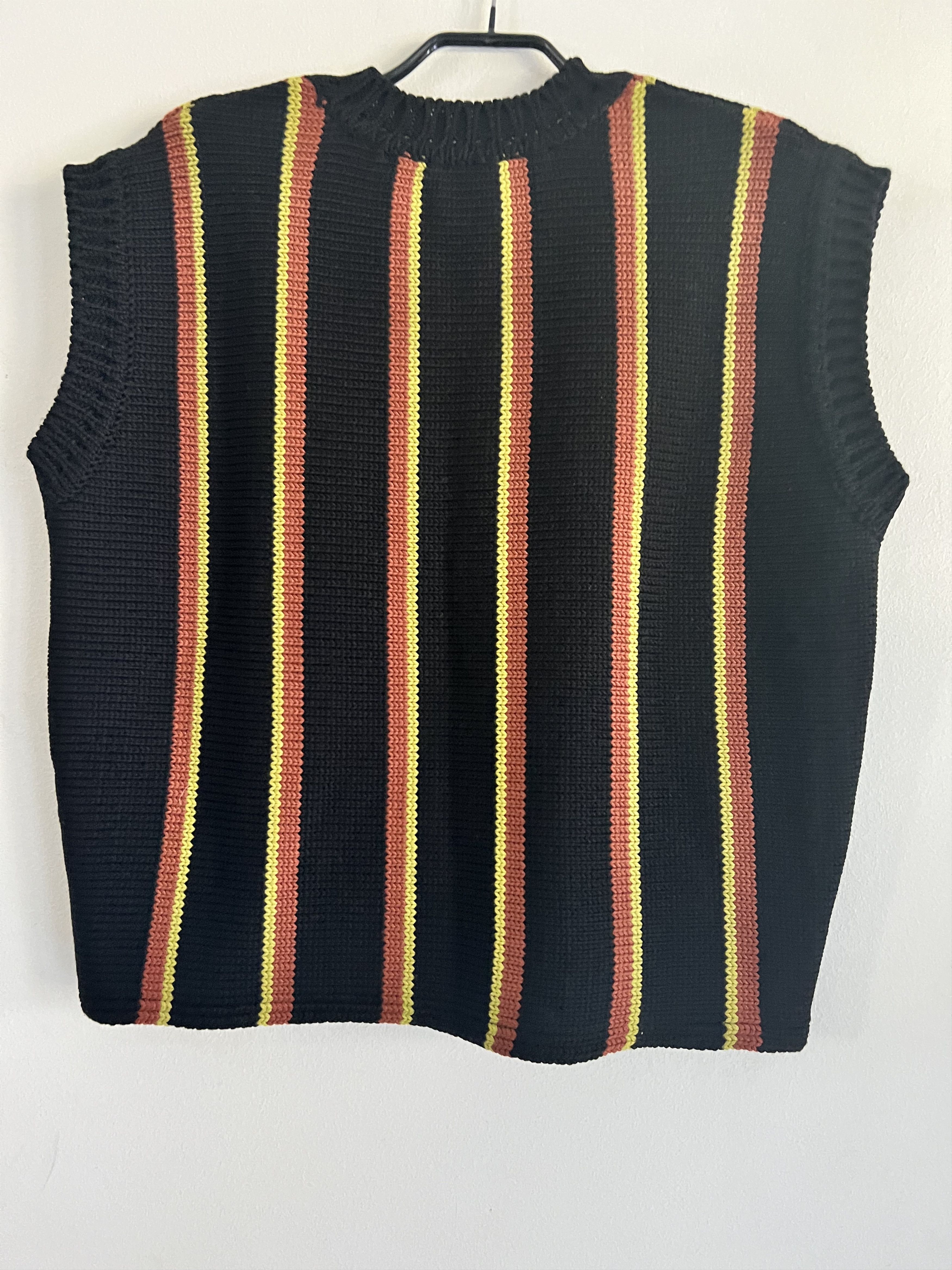 Enfants Riches Deprimes Runway S/S 22’ ERD Jacquard Knit Vest Size US M / EU 48-50 / 2 - 5 Thumbnail