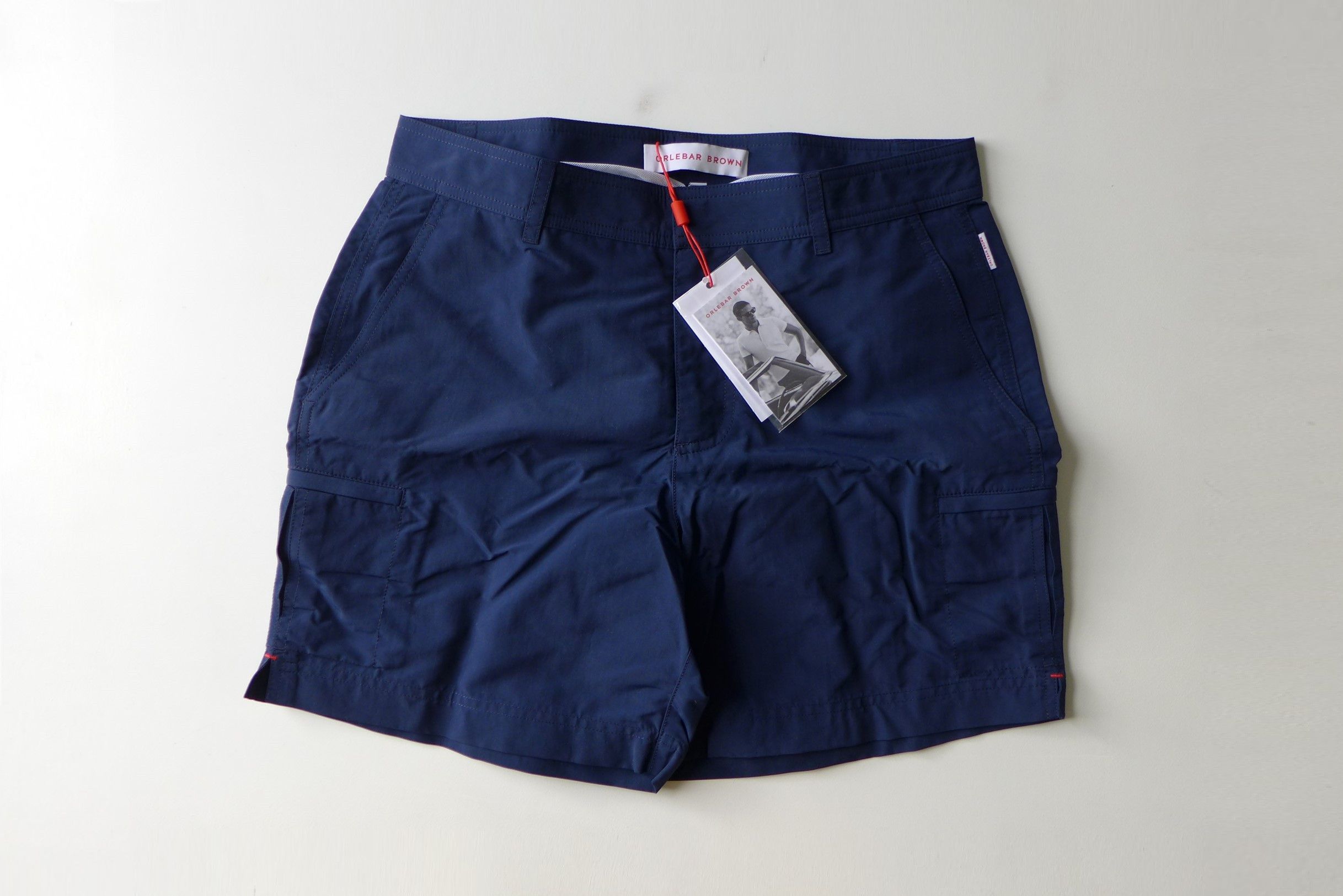 Orlebar Brown Orlebar Brown Bulldog Cargo Swim Shorts - Navy Size US 30 / EU 46 - 5 Thumbnail