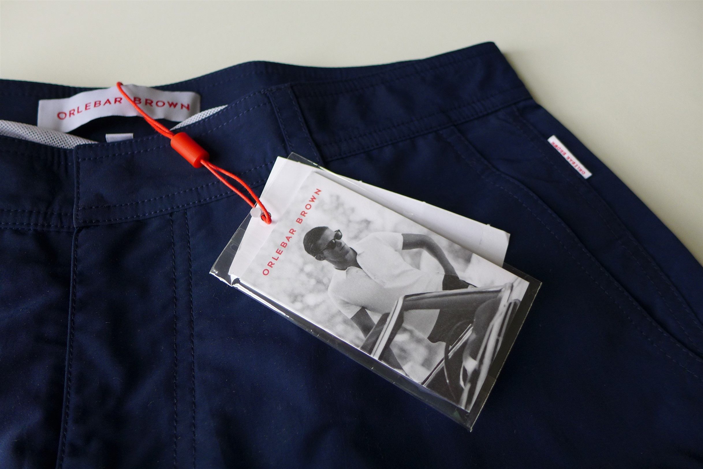 Orlebar Brown Orlebar Brown Bulldog Cargo Swim Shorts - Navy Size US 30 / EU 46 - 8 Thumbnail