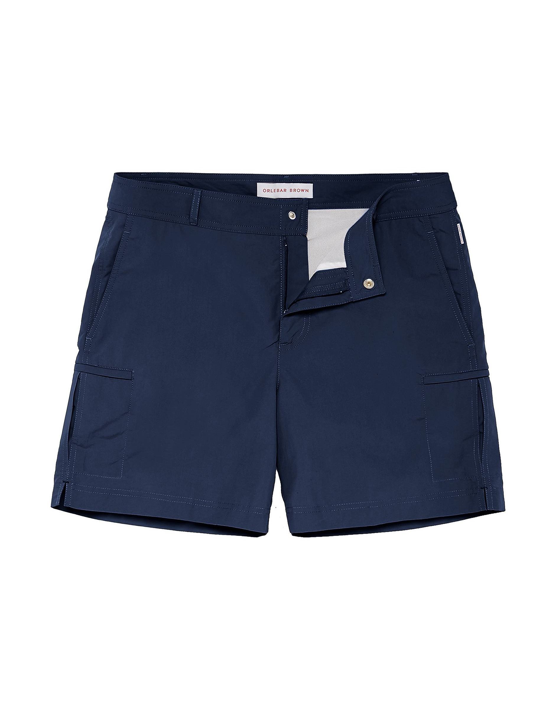 image of Orlebar Brown Bulldog Cargo Swim Shorts - Navy, Men's (Size 30)