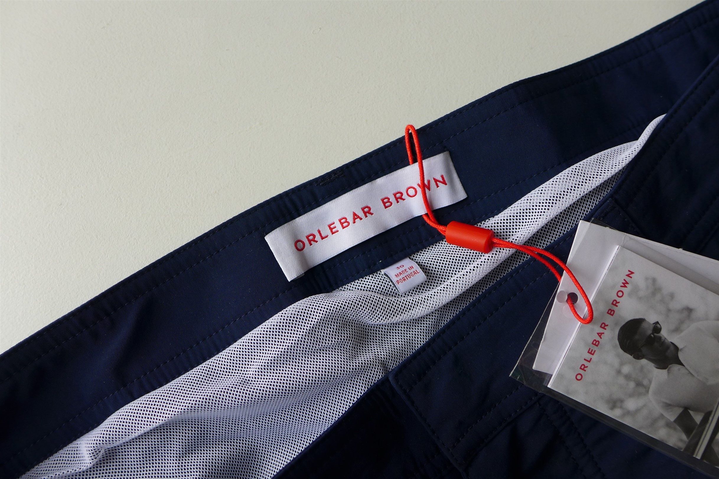 Orlebar Brown Orlebar Brown Bulldog Cargo Swim Shorts - Navy Size US 30 / EU 46 - 9 Thumbnail