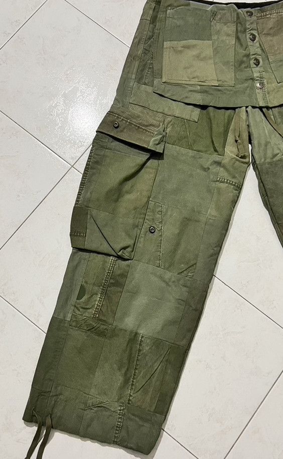 Greg Lauren Scrapwork Apron in Vintage Army Size US 32 / EU 48 - 11 Thumbnail
