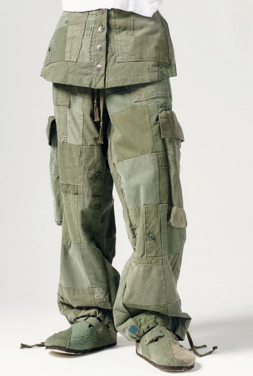 Greg Lauren Scrapwork Apron in Vintage Army Size US 32 / EU 48 - 1 Thumbnail