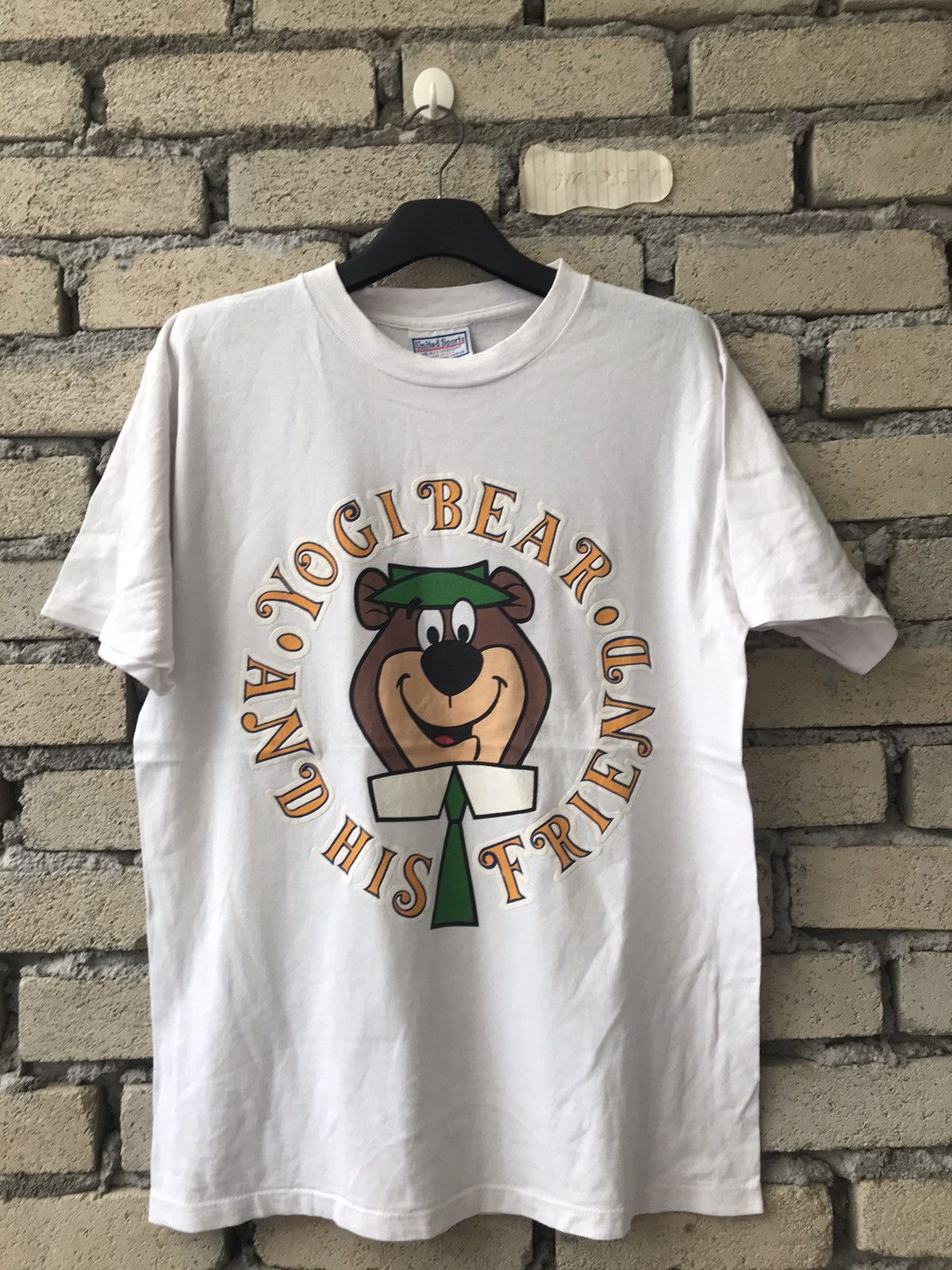 Cartoon Network × Vintage Vintage Yogi Bear And His Friend Big Printed Made In Usa Size US M / EU 48-50 / 2 - 1 Thumbnail