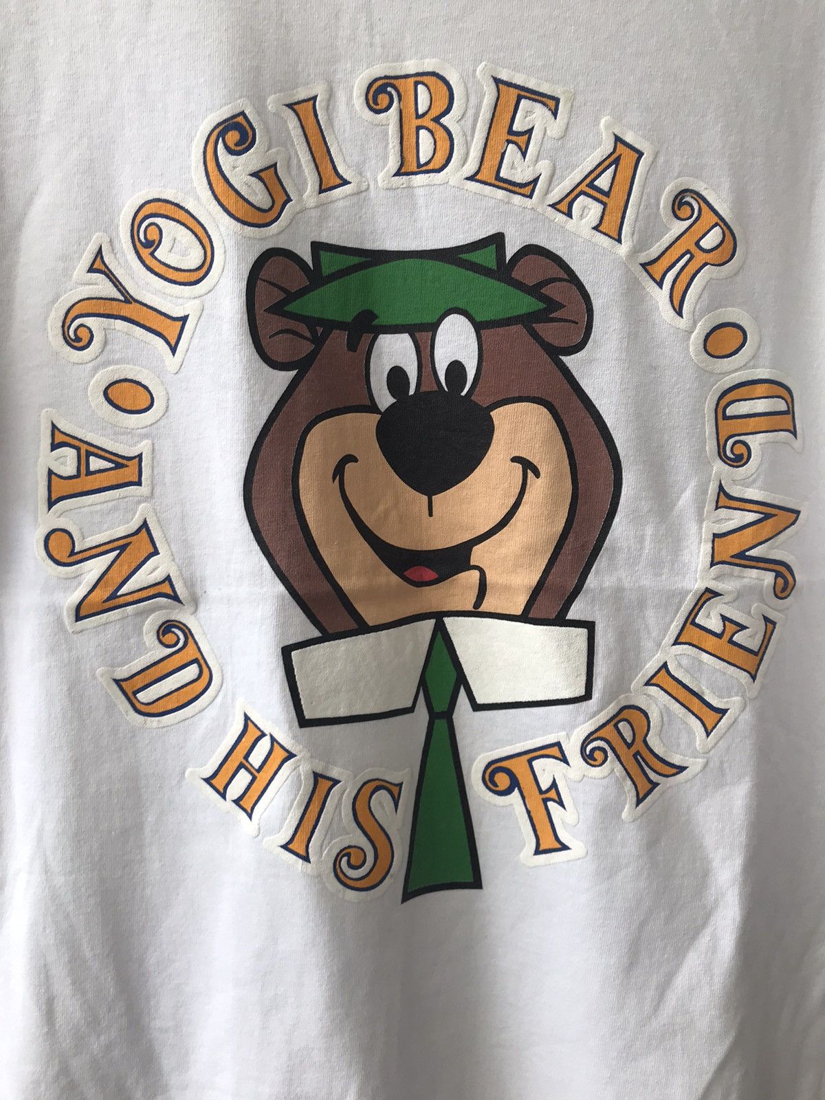 Cartoon Network × Vintage Vintage Yogi Bear And His Friend Big Printed Made In Usa Size US M / EU 48-50 / 2 - 2 Thumbnail