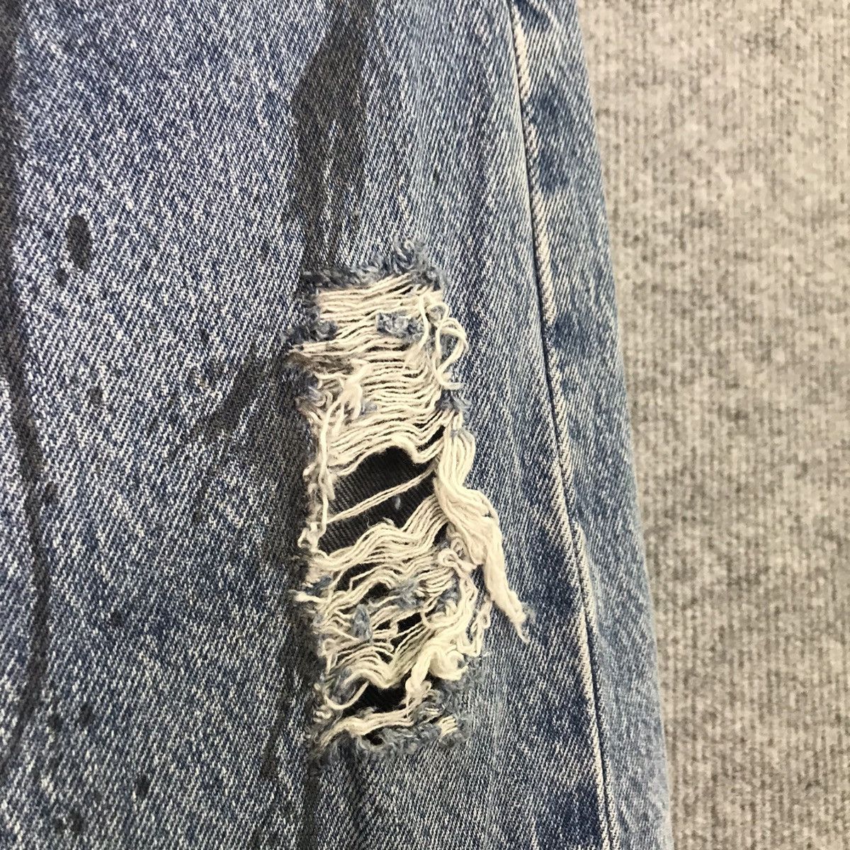 FLARED JEANS💥LEVIS 501 BUTTON 524 REPED DISTRESSED PANTS
