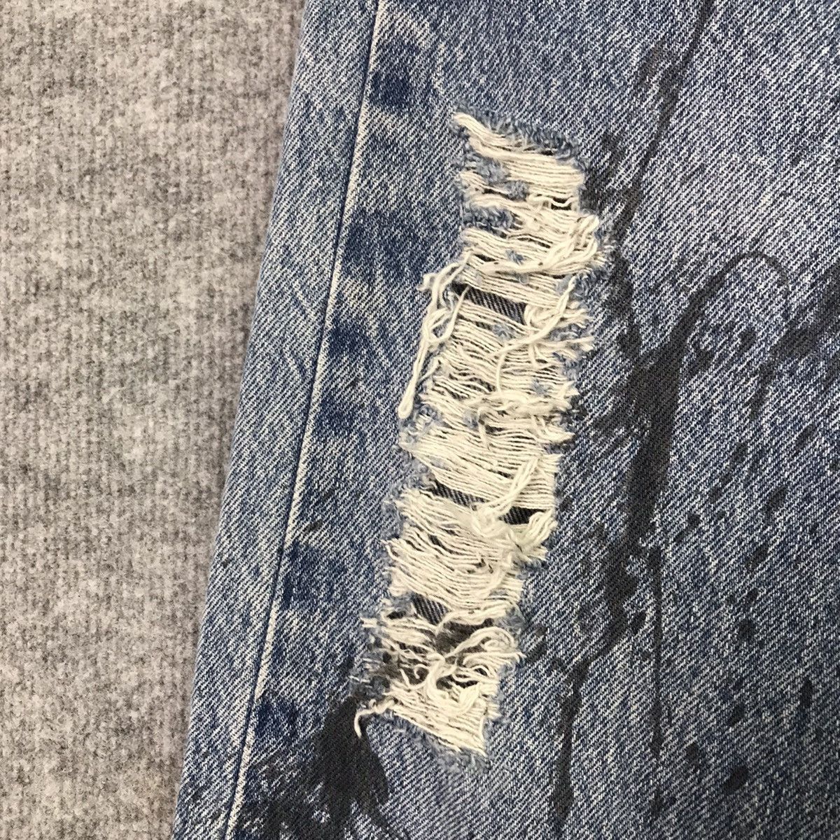 FLARED JEANS💥LEVIS 501 BUTTON 524 REPED DISTRESSED PANTS