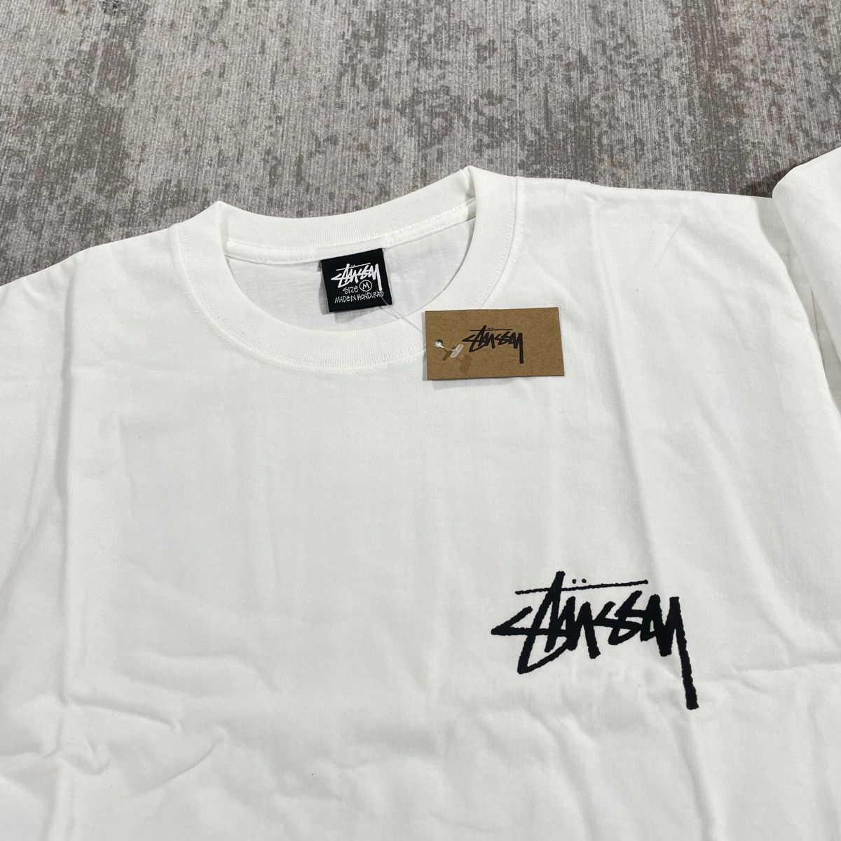 Stussy STUSSY SHATTERED TEE WHITE // MEDIUM Size US M / EU 48-50 / 2 - 3 Thumbnail