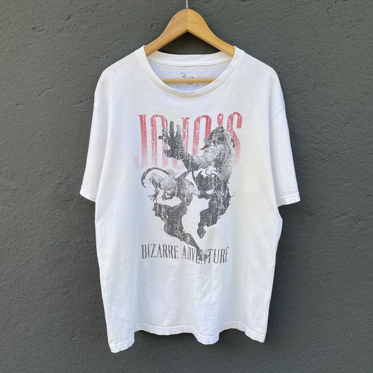 Anime Thrashed JoJo’s Bizarre Adventure Japan Anime ERD GRUNGE TEE Size US XL / EU 56 / 4 - 1 Thumbnail