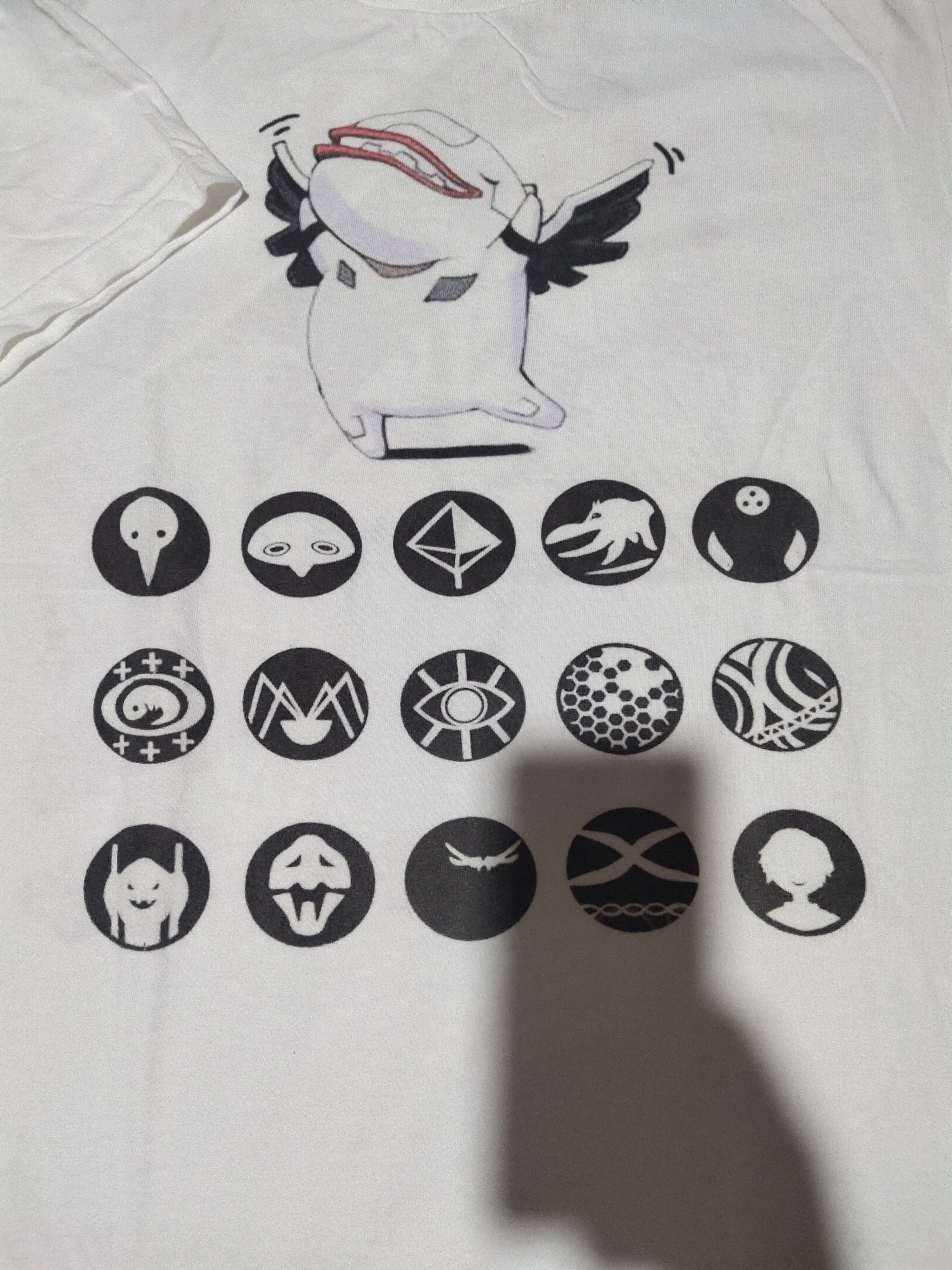Anime × Vintage RARE EVANGELION ANGEL NERV LOGO ANIME MOVIE Size US L / EU 52-54 / 3 - 6 Thumbnail