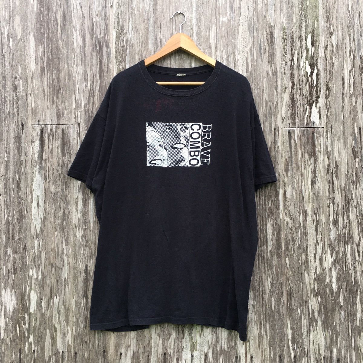 Band Tees Thrashed Faded Vintage Y2K Brave Combo Band ERD GRUNGE TEE Size US XXL / EU 58 / 5 - 1 Thumbnail