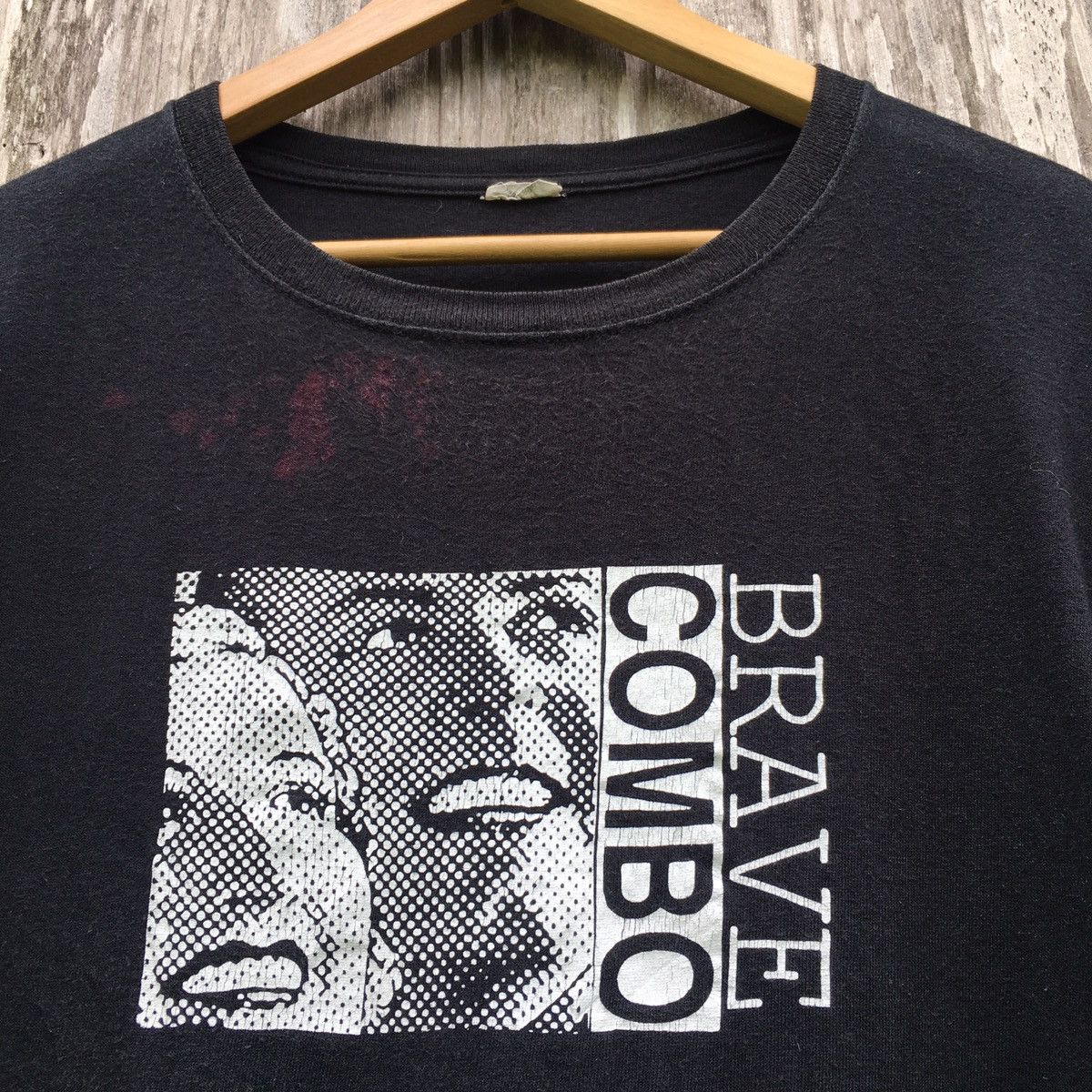 Band Tees Thrashed Faded Vintage Y2K Brave Combo Band ERD GRUNGE TEE Size US XXL / EU 58 / 5 - 2 Thumbnail