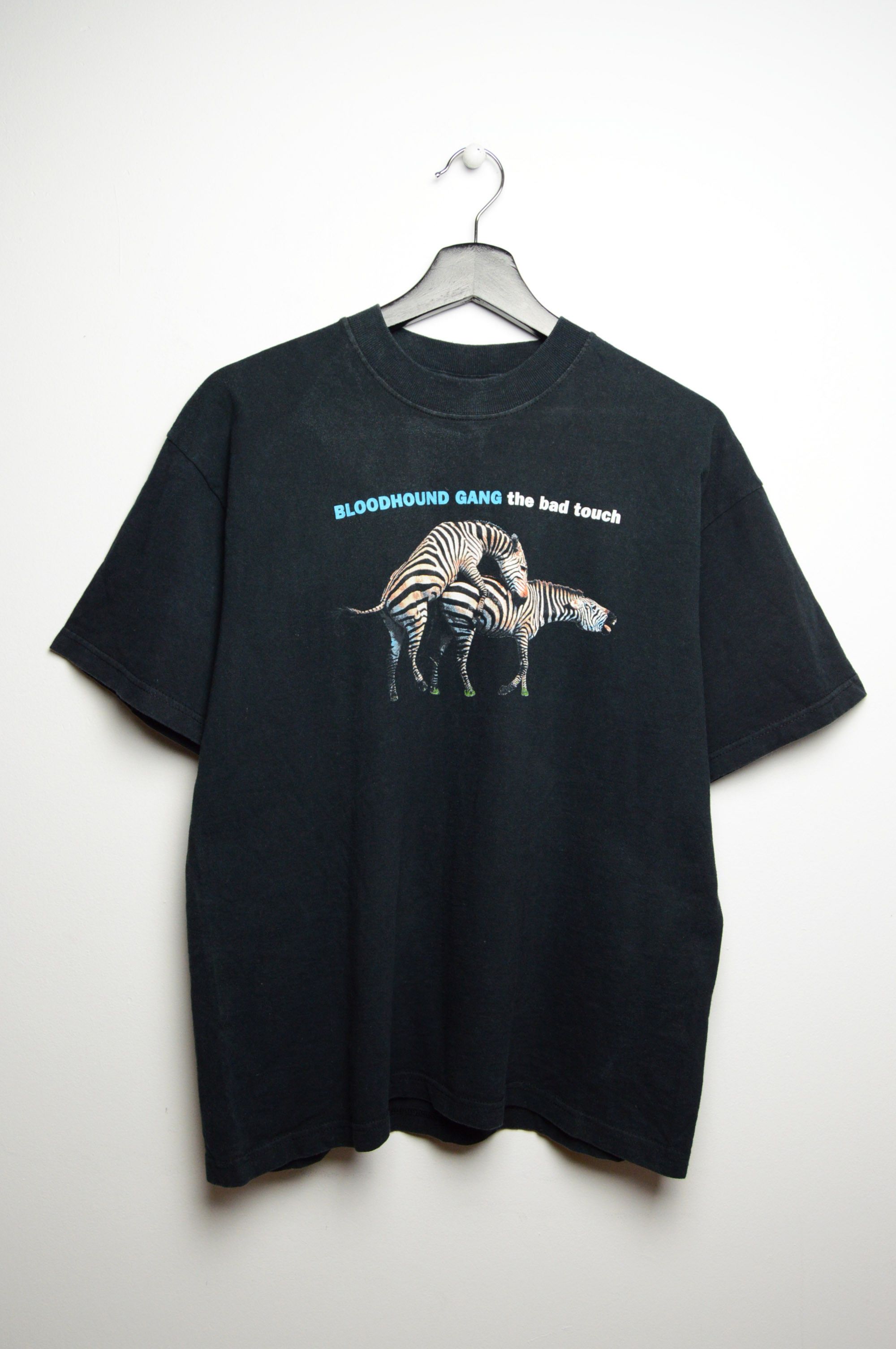 bloodhound gang the bad touch 1999 rare vintage t shirt