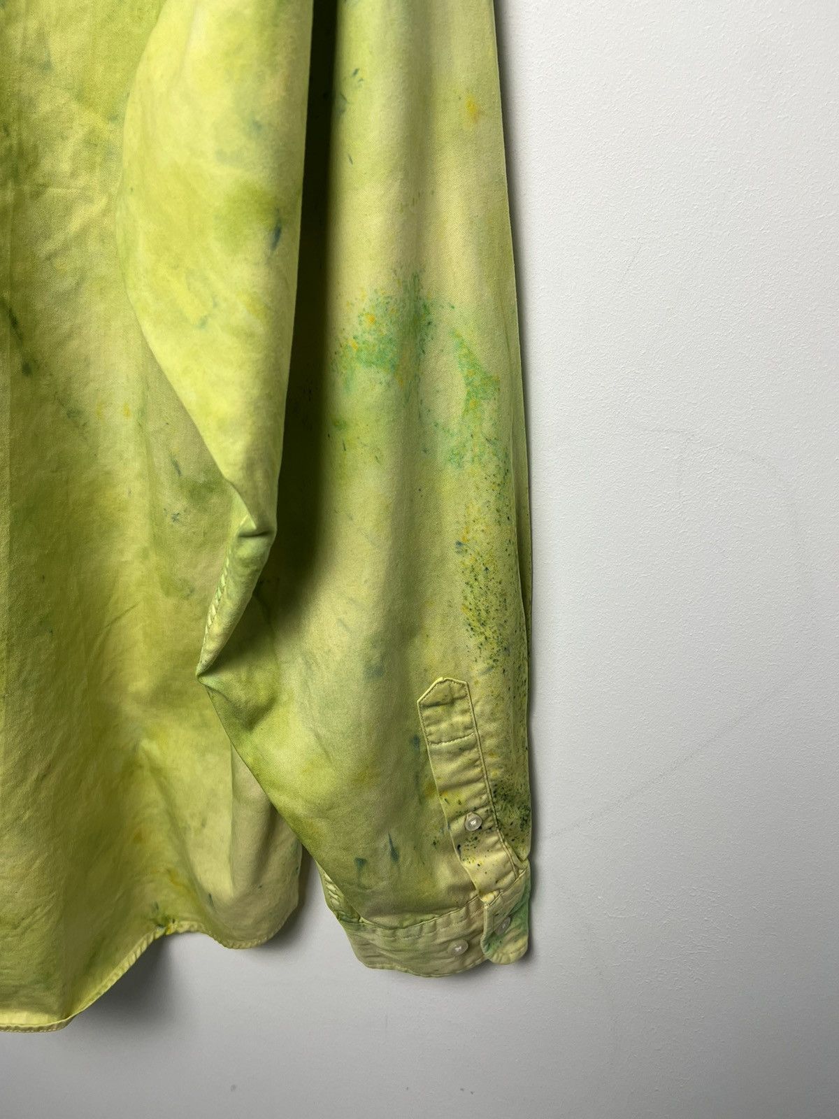 Christian Dior Monsieur DIOR tie dye 1/1 solid cotton vintage shirt 4g volt Size US L / EU 52-54 / 3 - 15 Thumbnail
