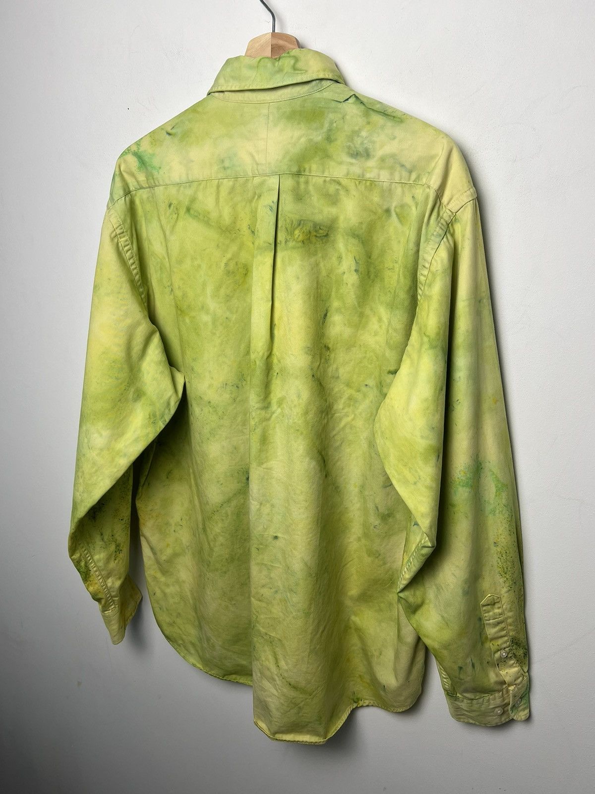 Christian Dior Monsieur DIOR tie dye 1/1 solid cotton vintage shirt 4g volt Size US L / EU 52-54 / 3 - 12 Thumbnail