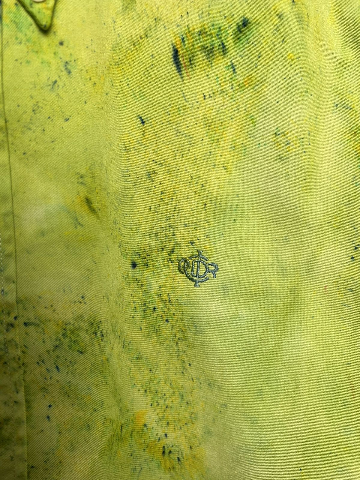 Christian Dior Monsieur DIOR tie dye 1/1 solid cotton vintage shirt 4g volt Size US L / EU 52-54 / 3 - 9 Thumbnail