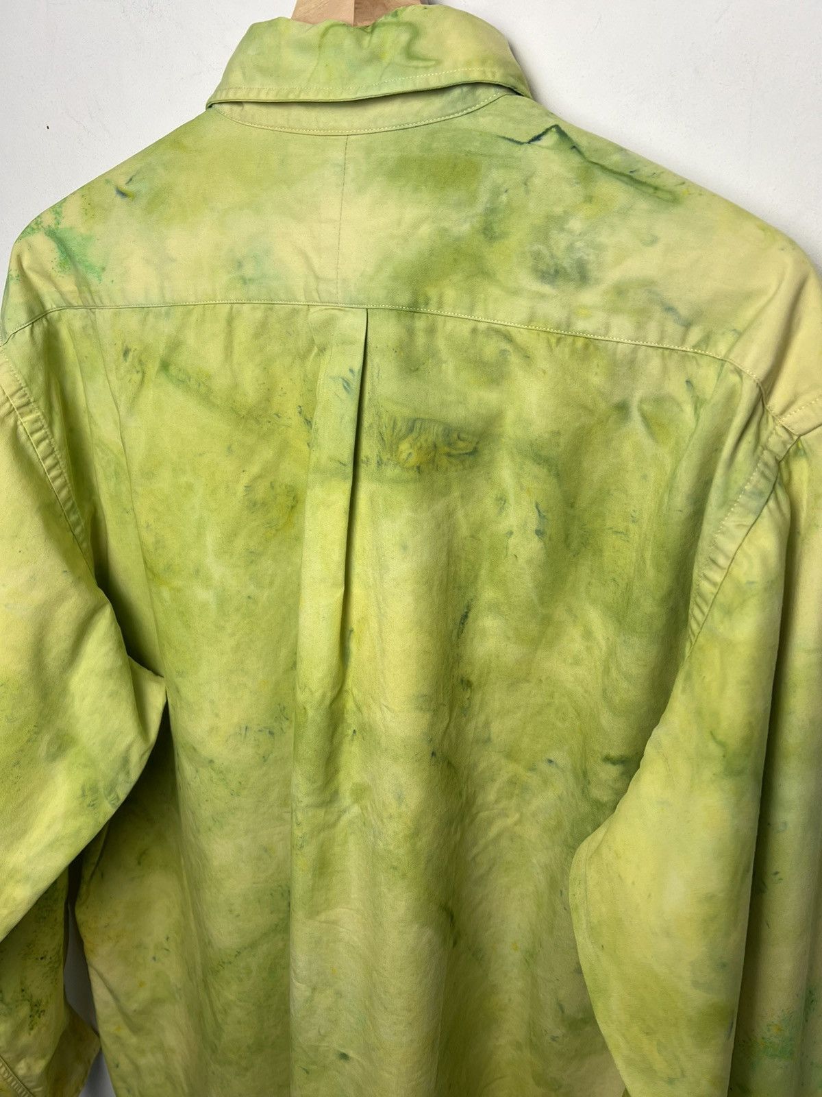 Christian Dior Monsieur DIOR tie dye 1/1 solid cotton vintage shirt 4g volt Size US L / EU 52-54 / 3 - 13 Thumbnail