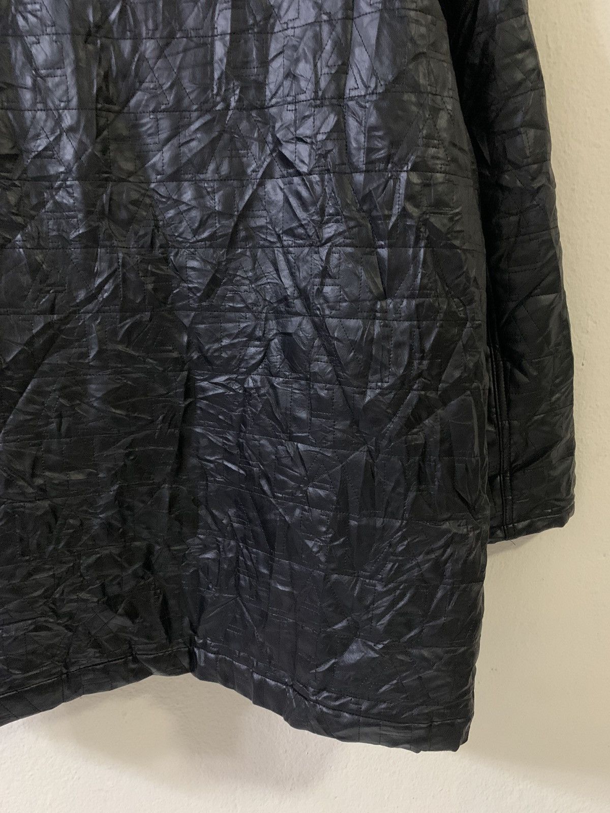 Hardy Amies Hardy Amies Monogram Leather Jacket Size US L / EU 52-54 / 3 - 9 Thumbnail