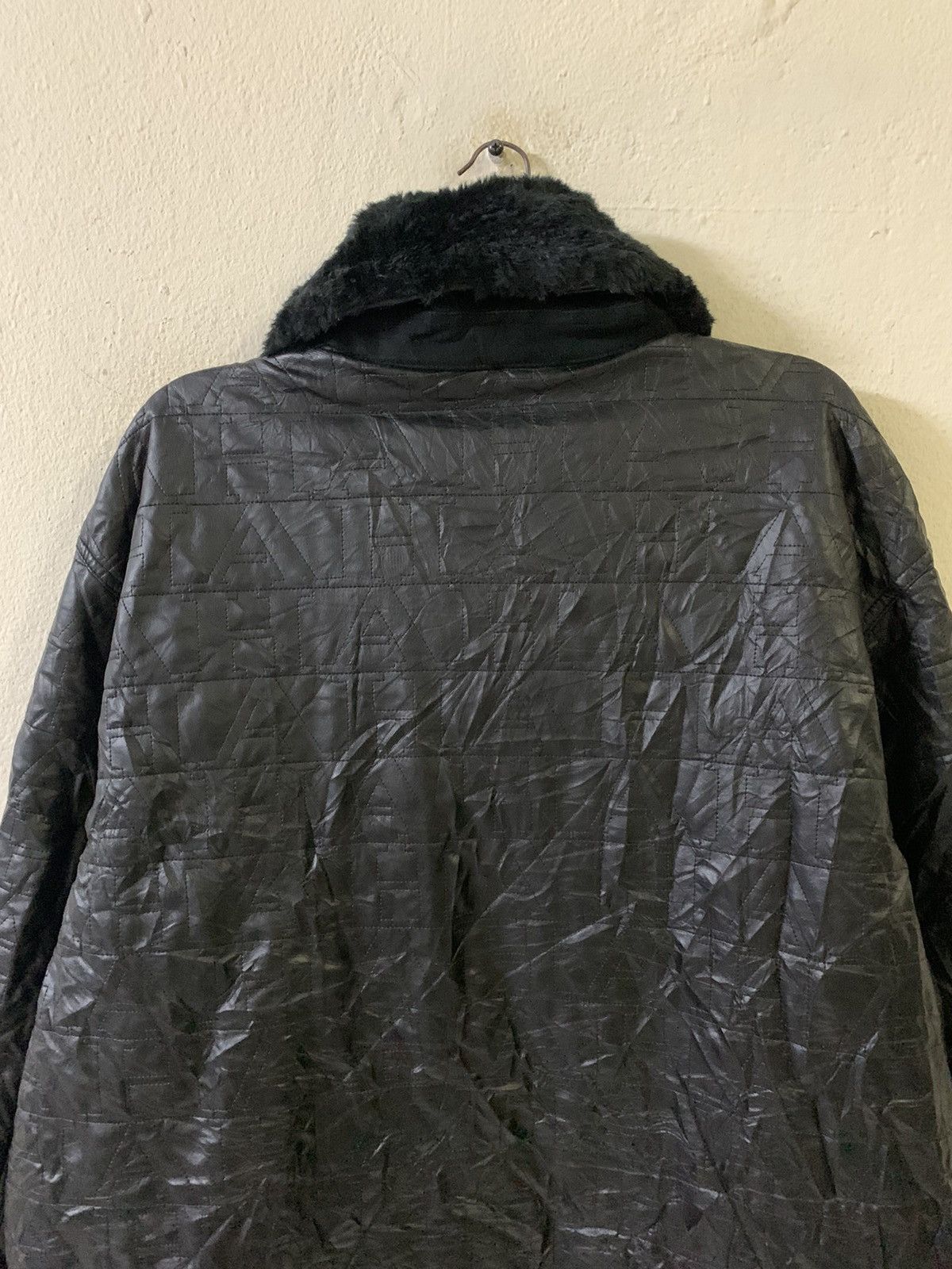 Hardy Amies Hardy Amies Monogram Leather Jacket Size US L / EU 52-54 / 3 - 11 Thumbnail