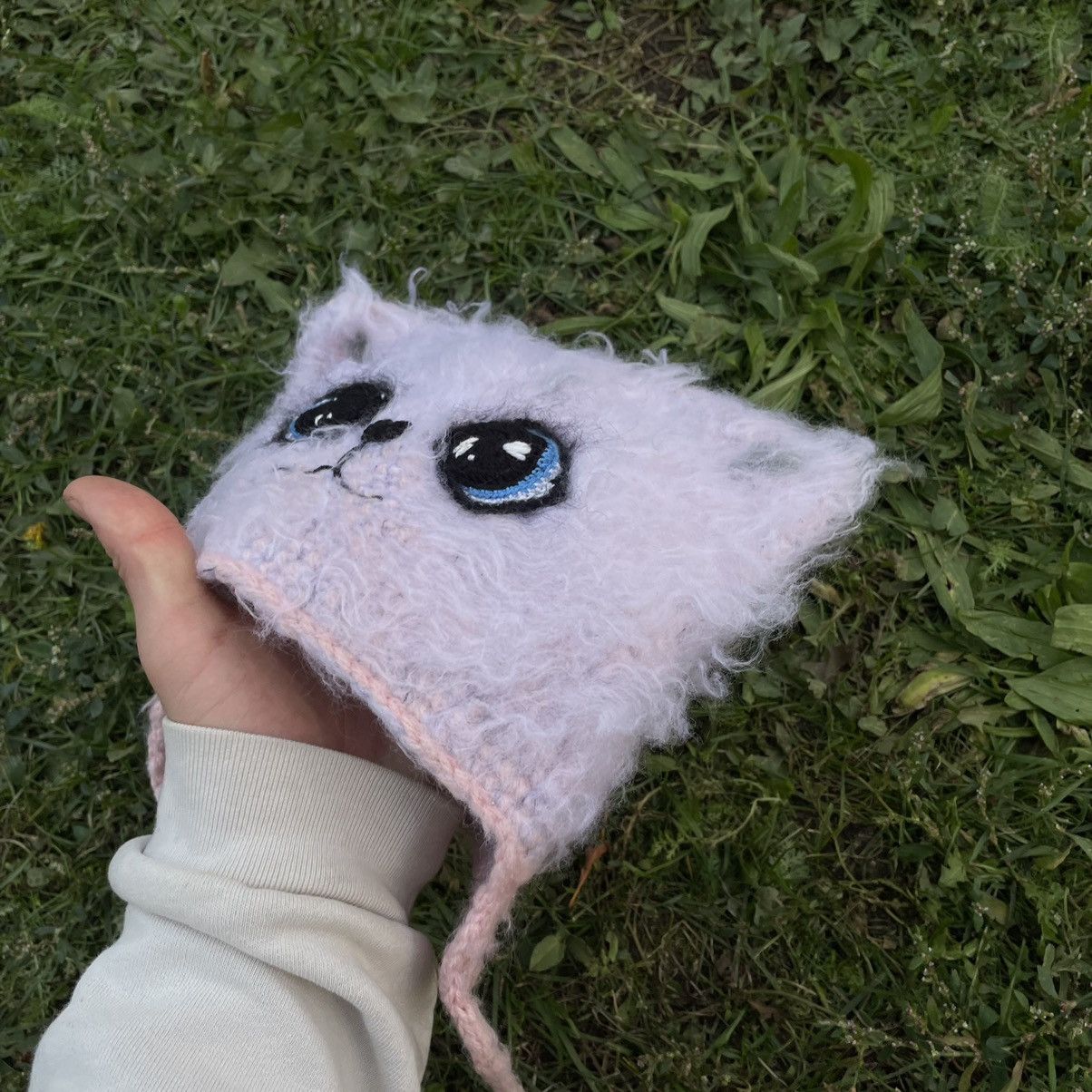 Vintage Vintage 90s Alt Beanie Mohair Buymypiece Furry American VTg Size ONE SIZE - 4 Thumbnail