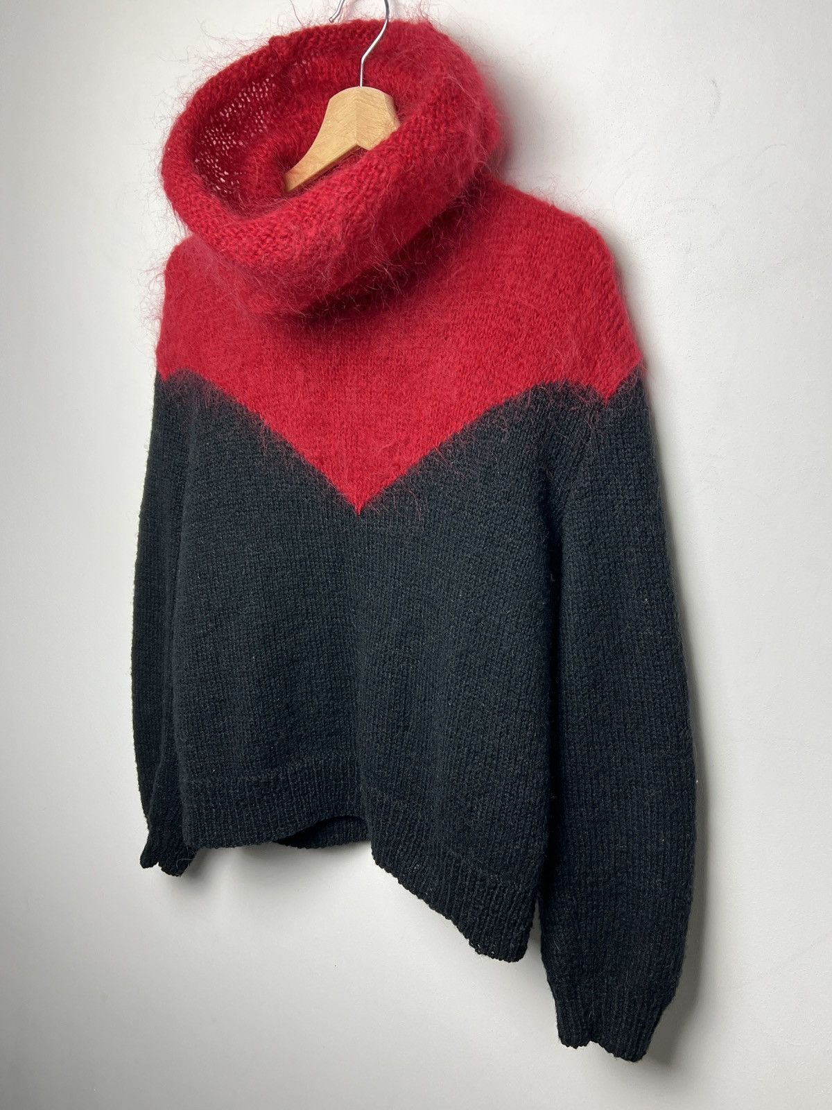 Japanese Brand 1/1 vintage avant garde mohair sweater Size US M / EU 48-50 / 2 - 3 Thumbnail