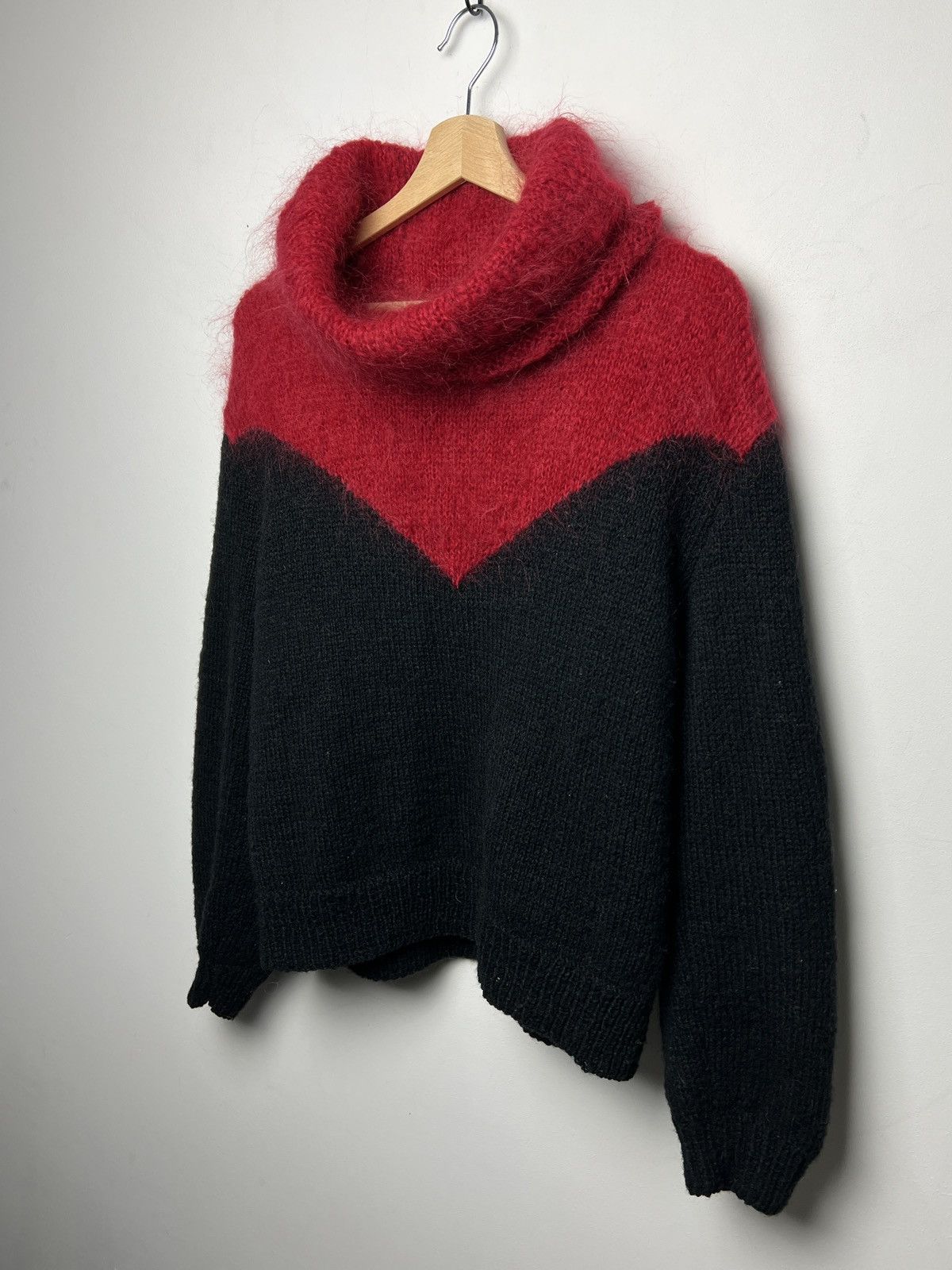 Japanese Brand 1/1 vintage avant garde mohair sweater Size US M / EU 48-50 / 2 - 8 Thumbnail