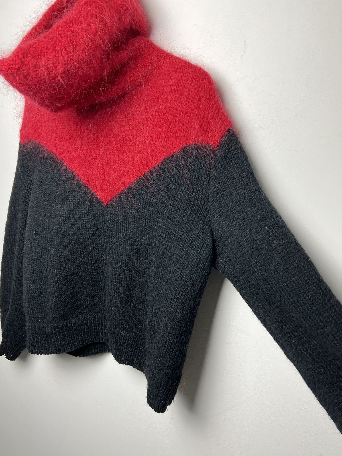Japanese Brand 1/1 vintage avant garde mohair sweater Size US M / EU 48-50 / 2 - 5 Thumbnail